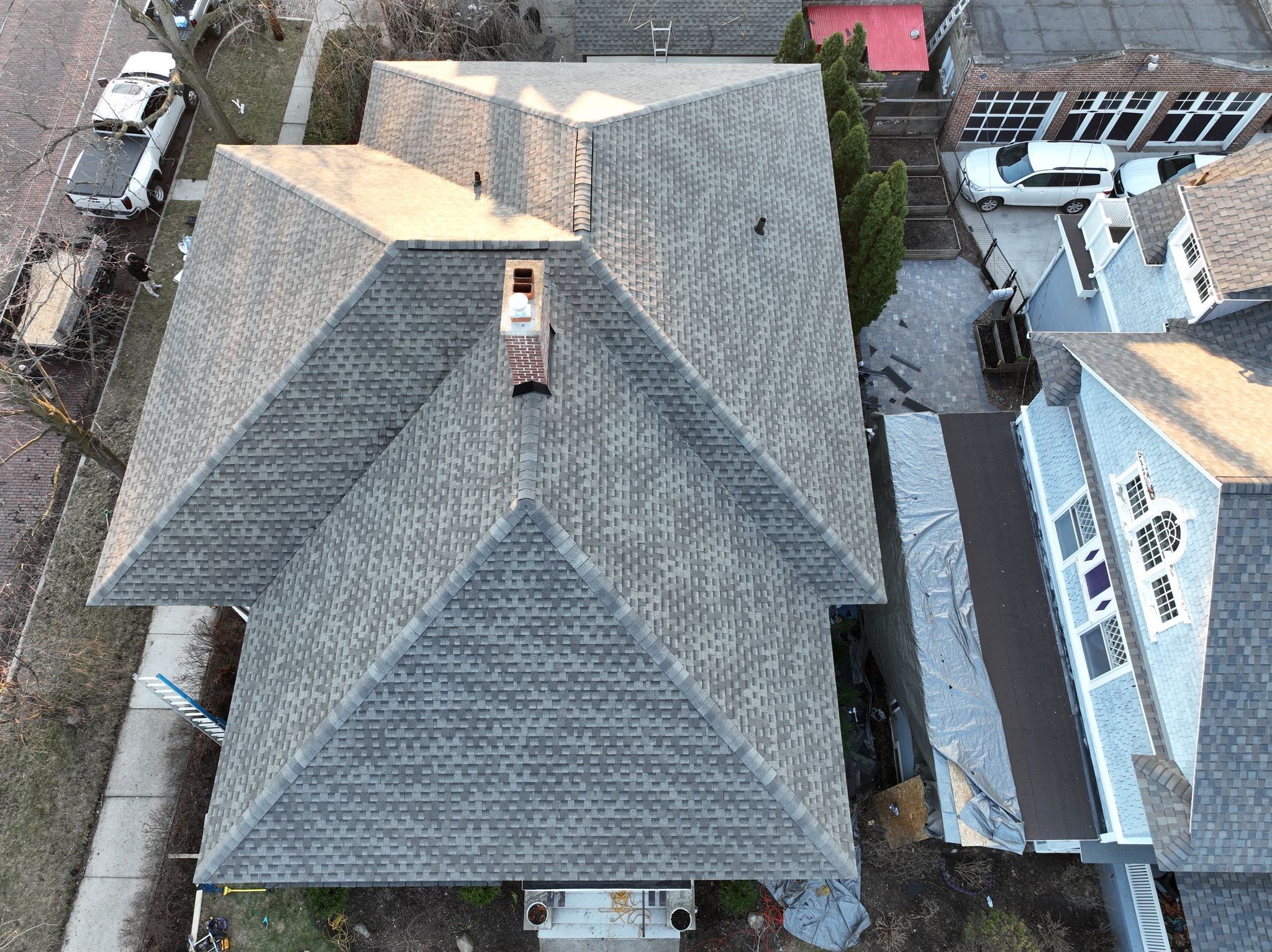 Residential Roofing Installation using GAF TIMBERLINE HDZ by Avalon Roofing and Exteriors