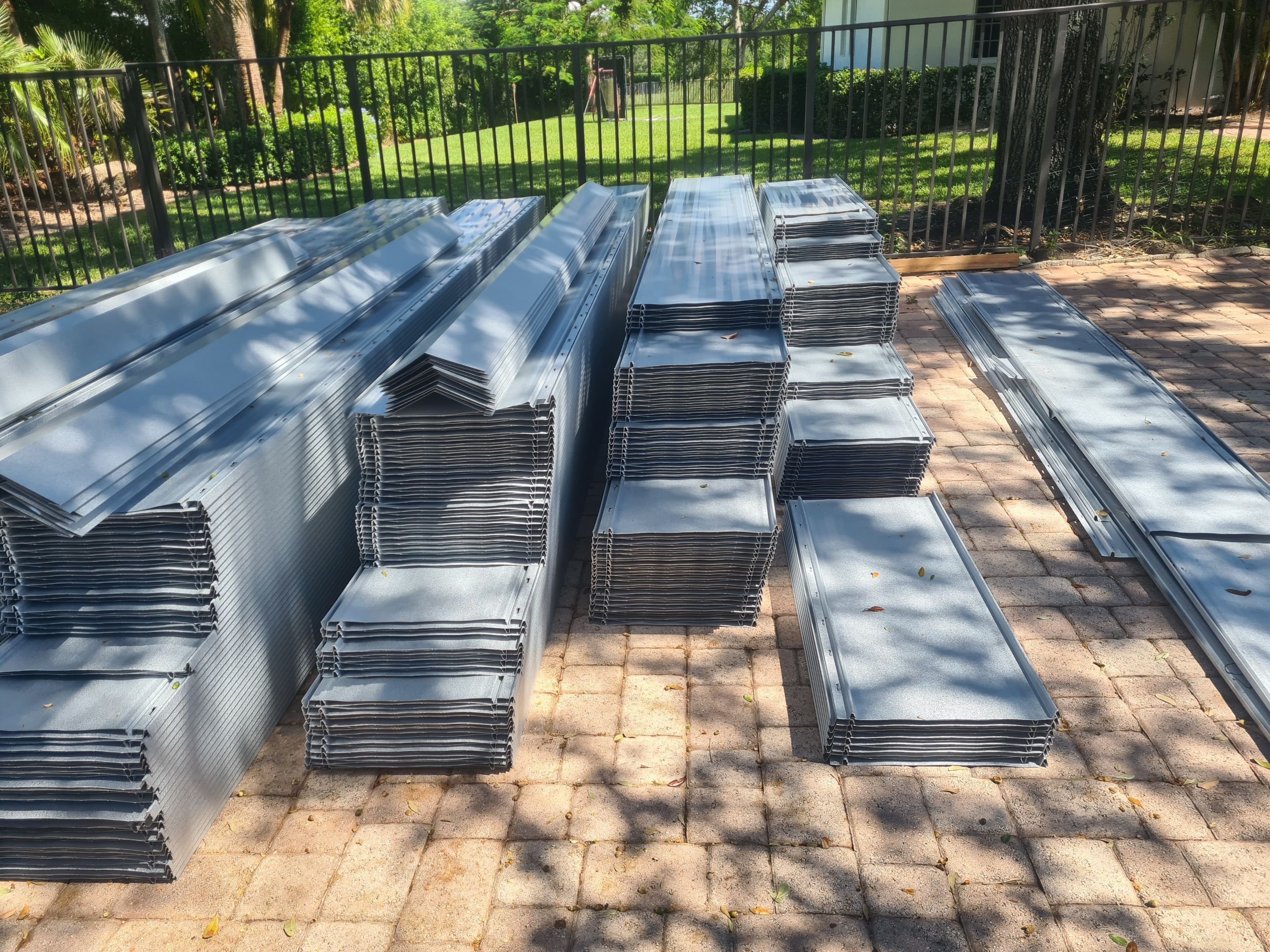 Residential Roofing Installation using Mil Finish-Unpainted by BLUES BROTHERS CONSTRUCTION CORP