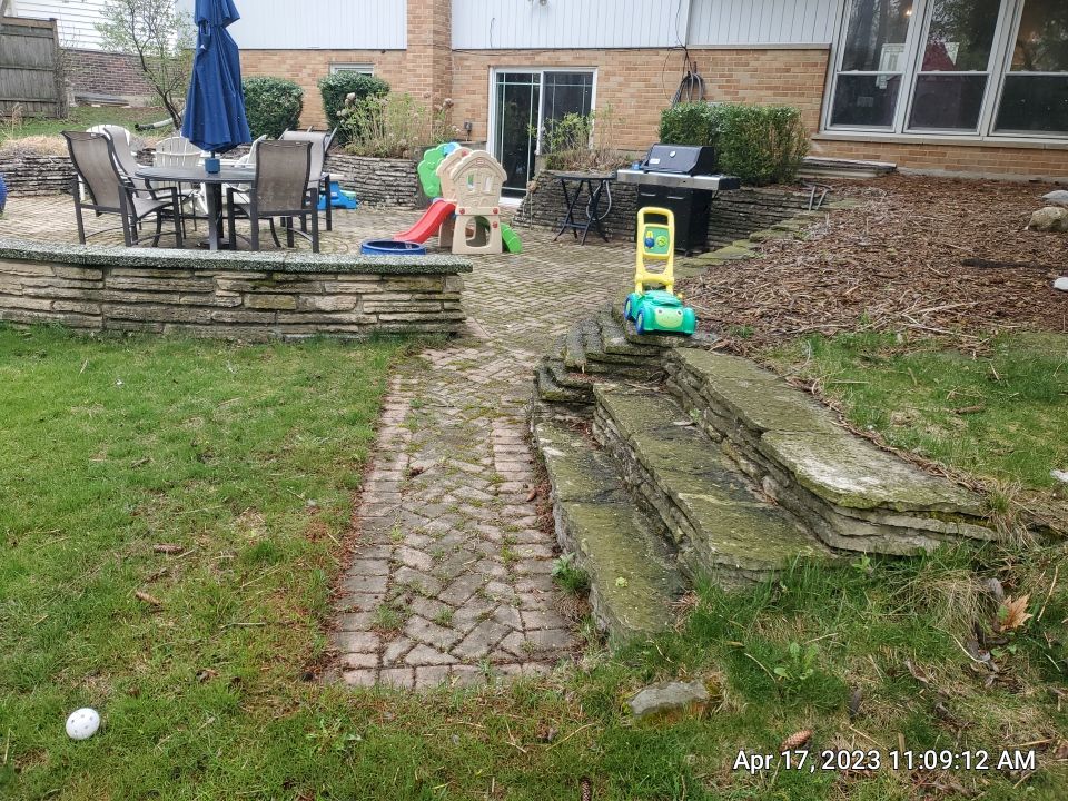 Brick paver clean, sand and seal. using Surebond SB-1300 by Northern Power Washing LLC.