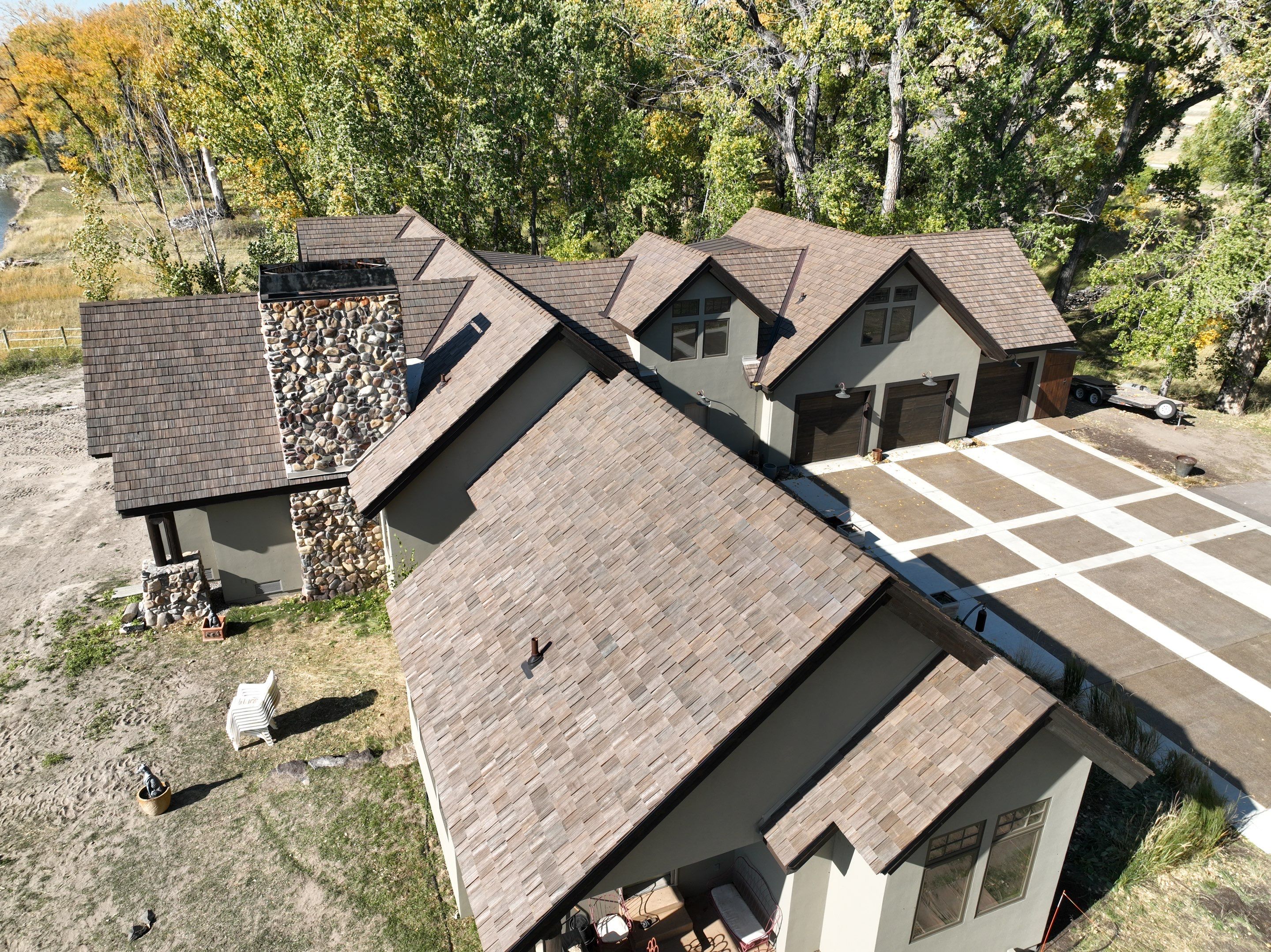 Brava Shake - Natural  by Montana Roofing Solutions