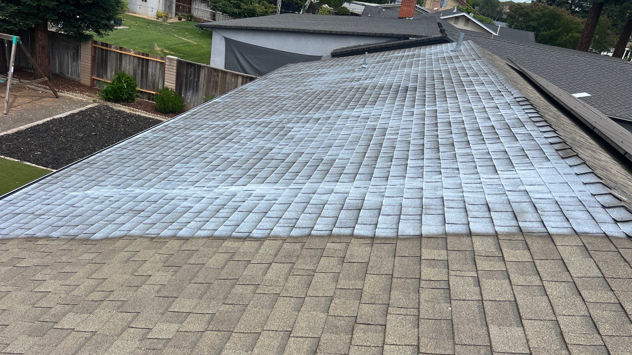 Roof Rejuvenation using Roof Maxx Treatment by Roof Maxx of Folsom