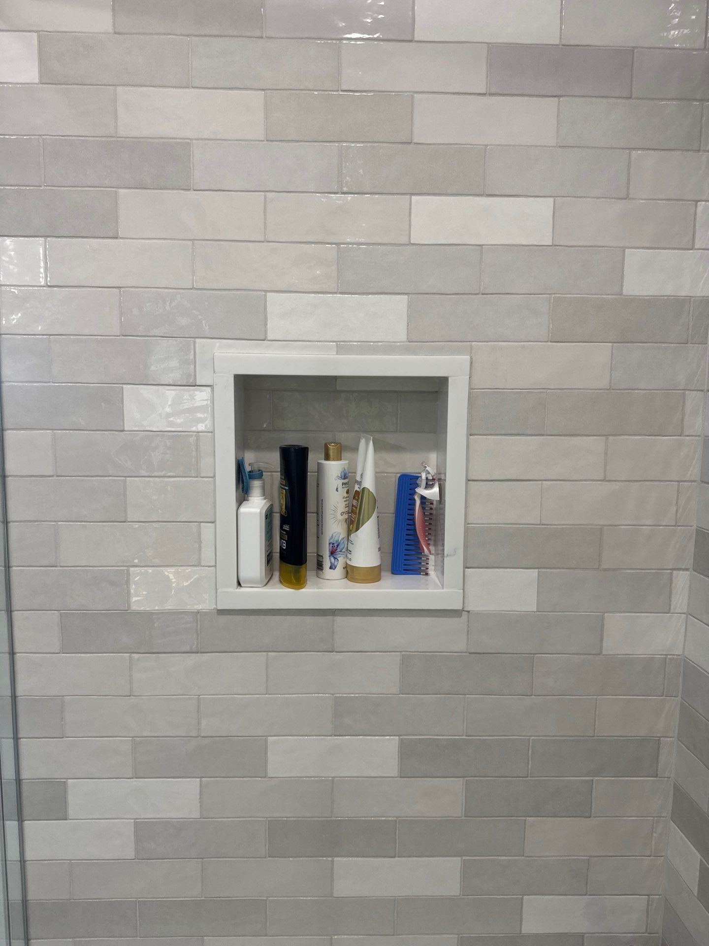 Modern Bathroom Remodeling in Decatur With Custom Tile Shower by Swift Home Renovations
