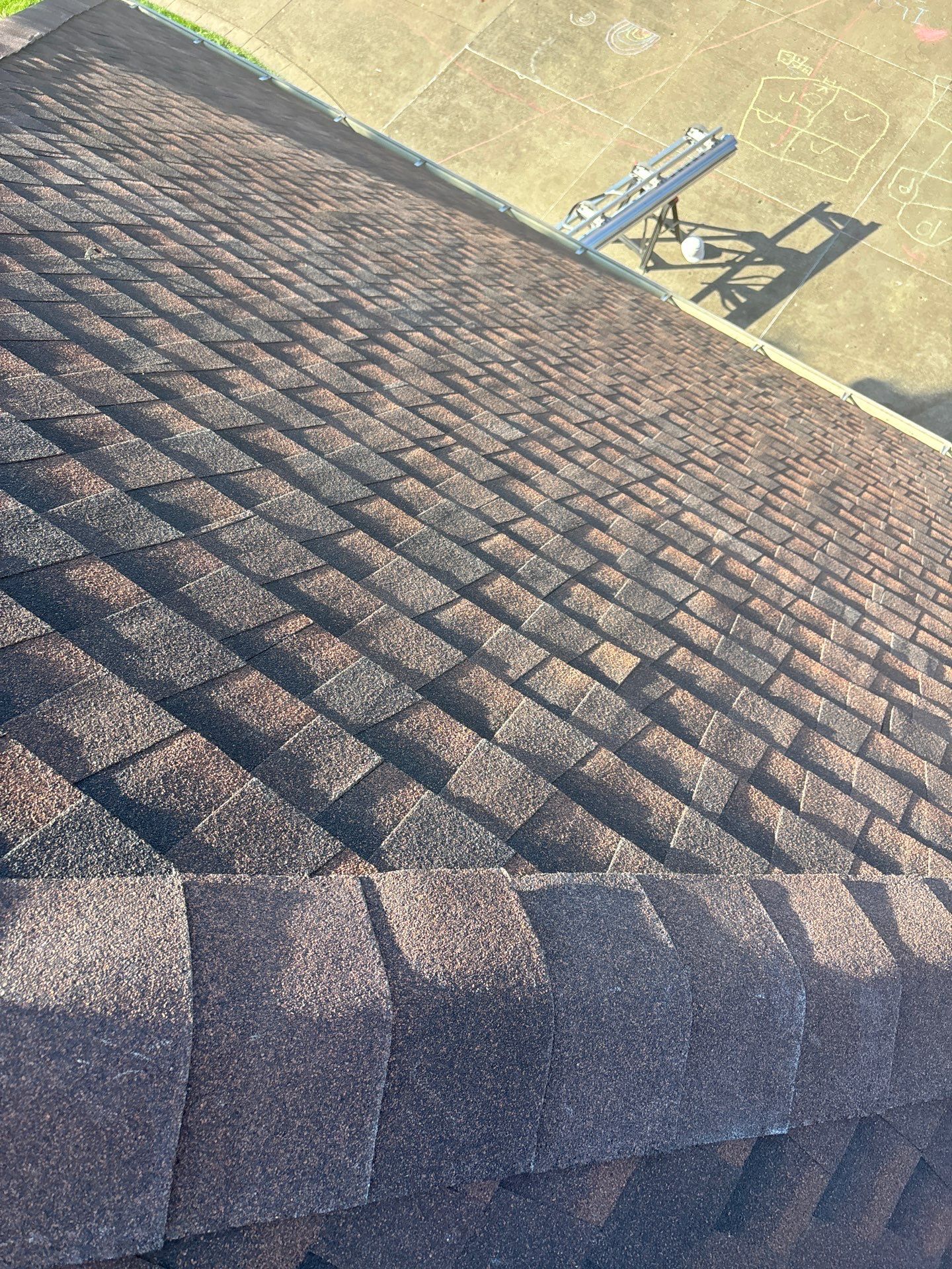 Residential Roofing Installation using GAF TImberline HDZ Hickory by Rainstoppers Roofing