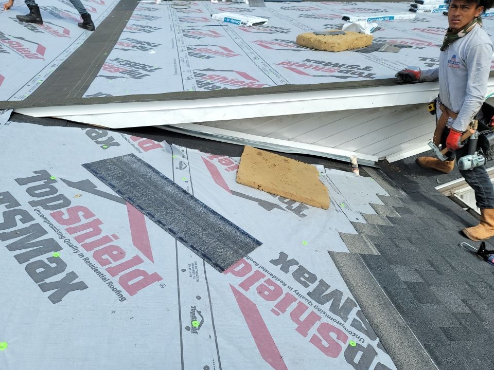 Residential Roofing Installation using Roof Replacement by American Roofing & Construction LLC
