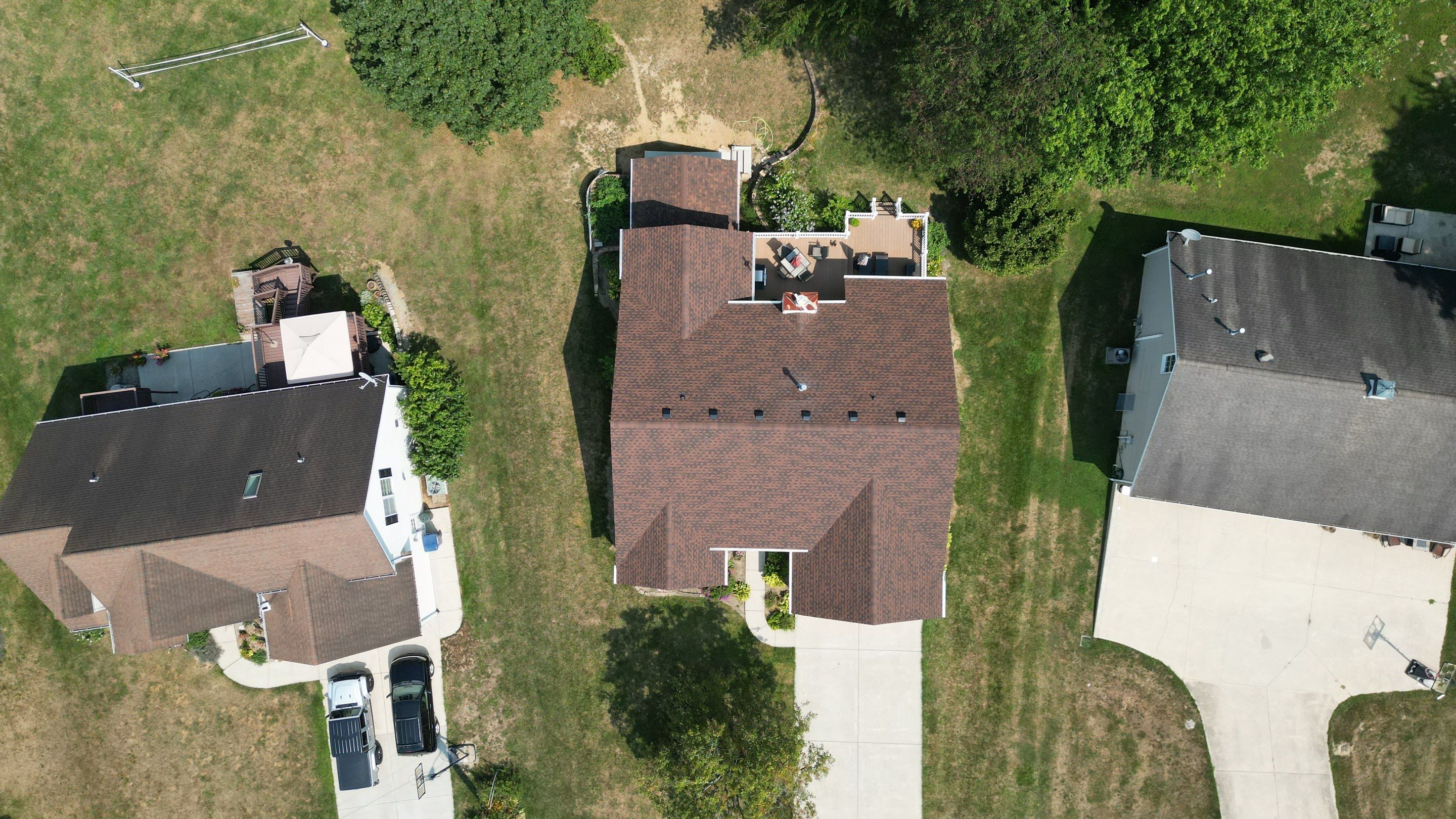 Residential Roofing Installation using Timberline HDZ Shingles - Hickory by RoofX 