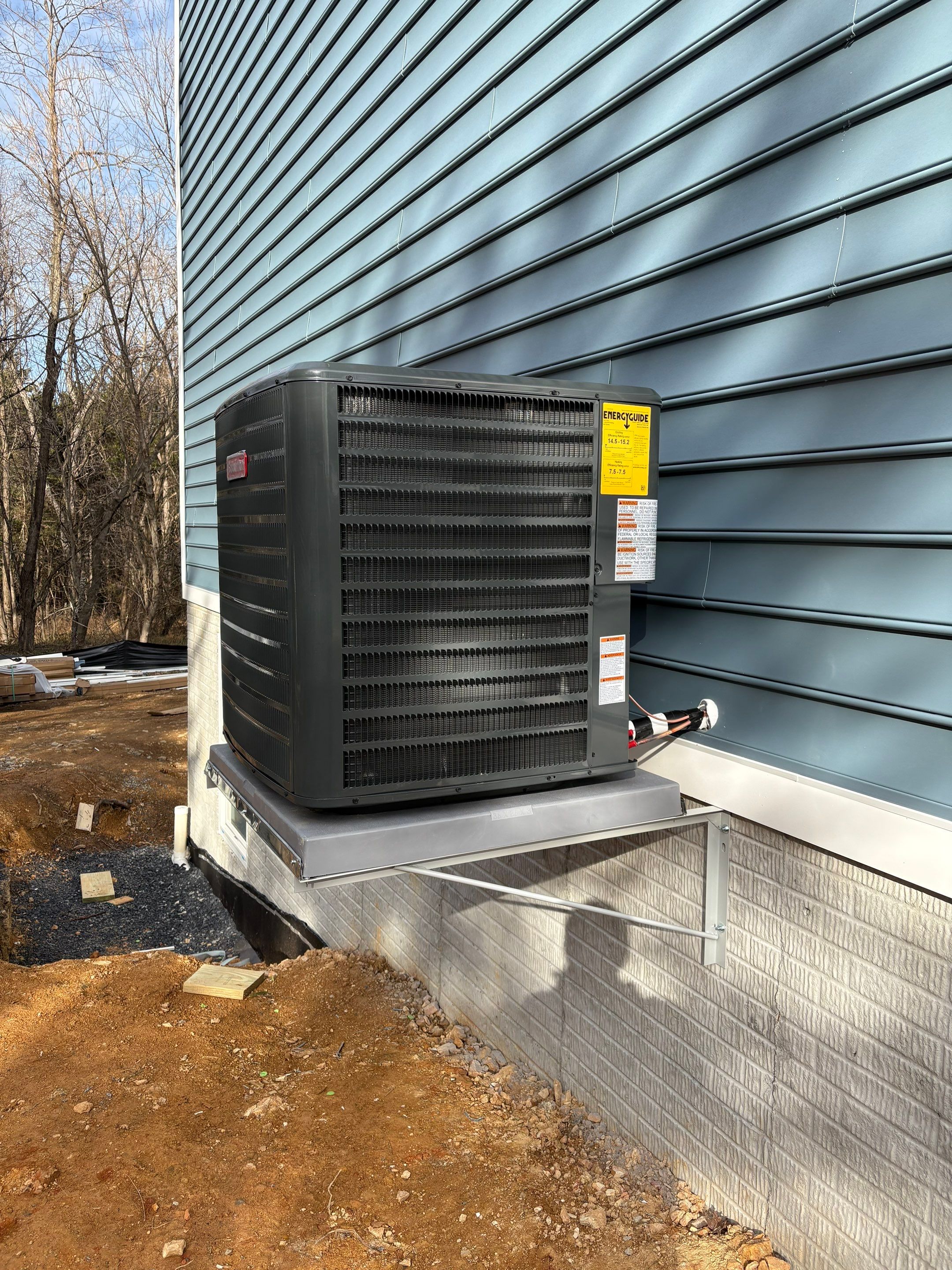 New Construction Install Front Royal by Elemental Heating and air conditioning LLC