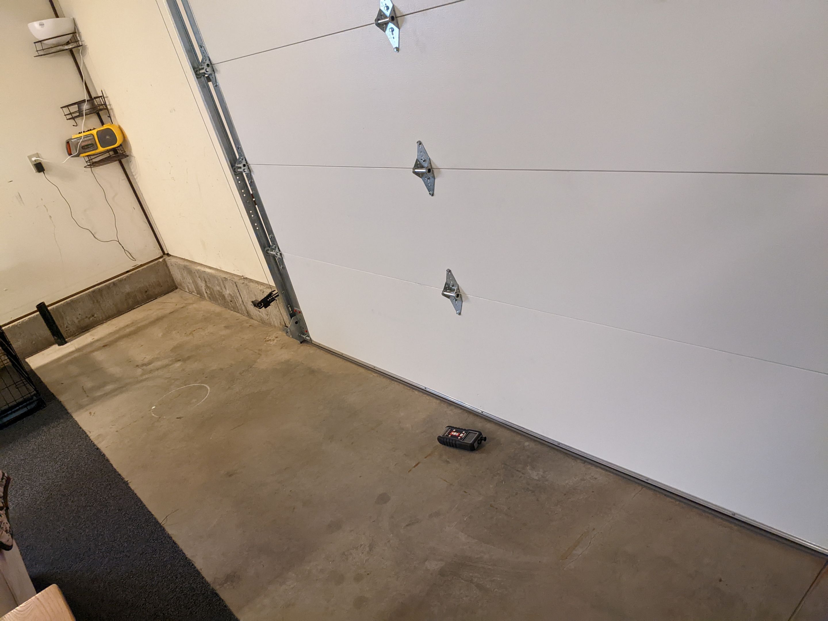 Garage Transformation using Pebble Beach by Croc Coatings, LLC