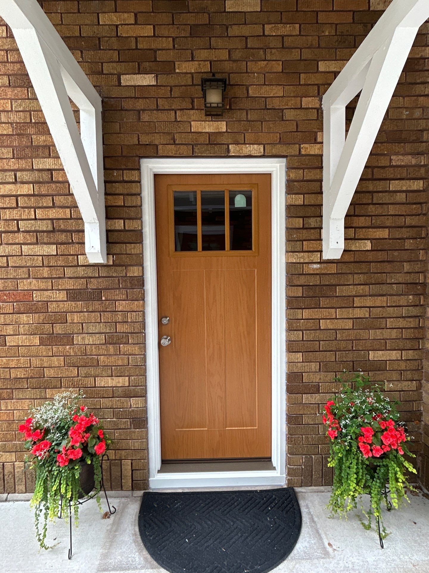 Replacing an Entry Door with a Pella Door by United Windows and Siding LLC