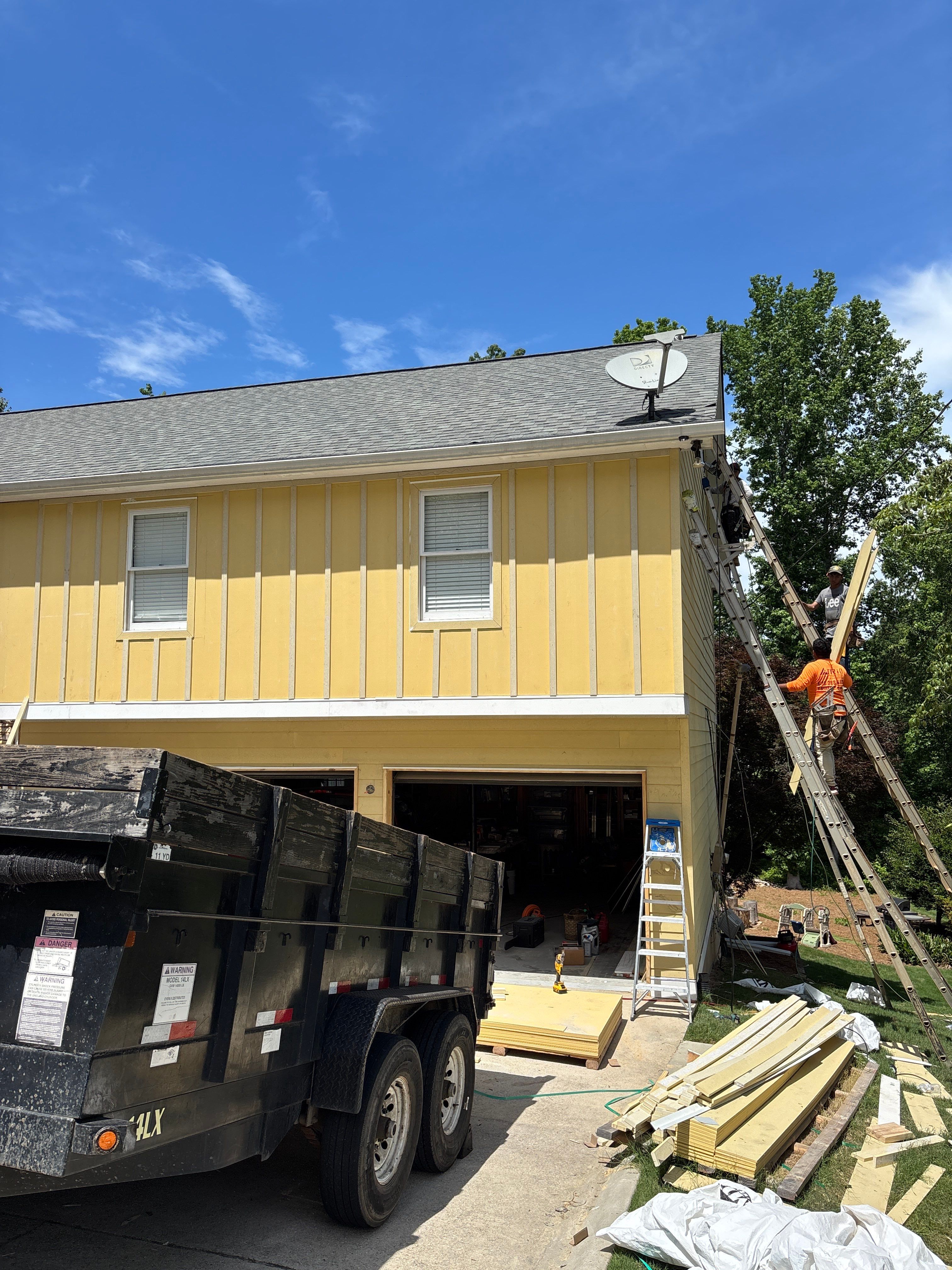 Siding replacement  by Deerfield Roofing LLC