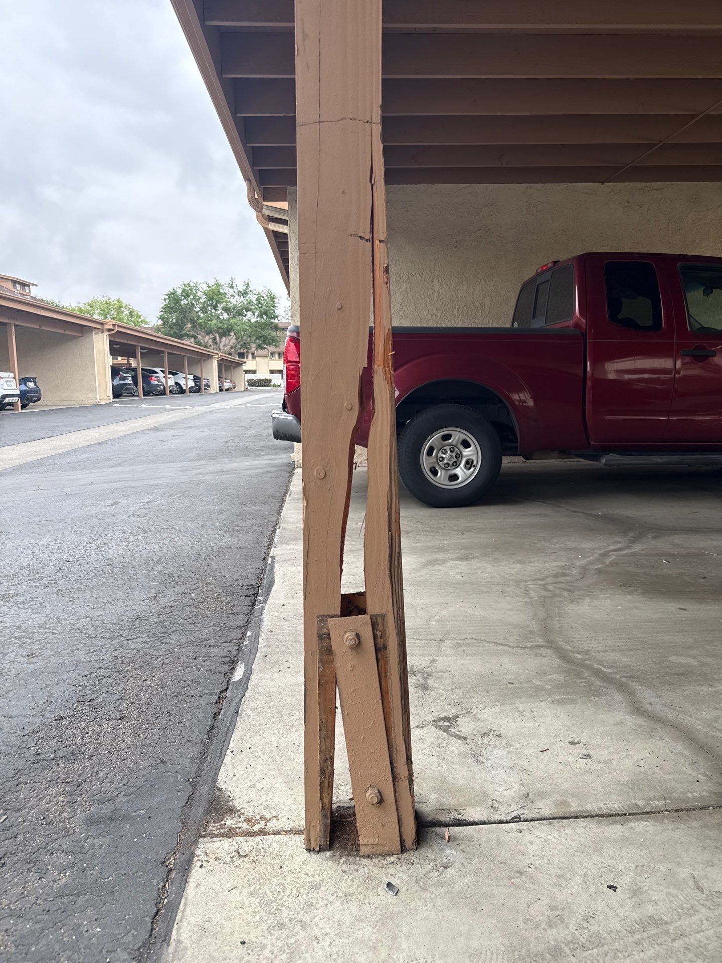 Carport Post Replacement in Fullerton by One Stop Source