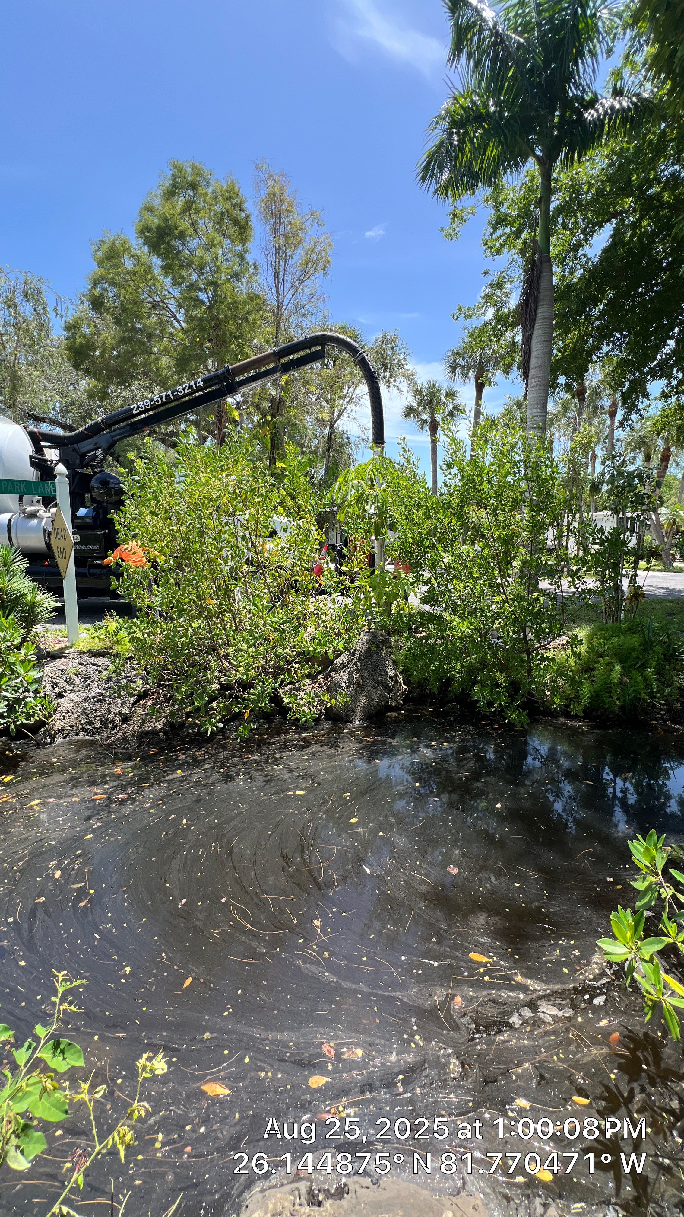 Naples RV Resort Stormwater System Maintenance  by Don Mar, Inc. Storm Water Solutions