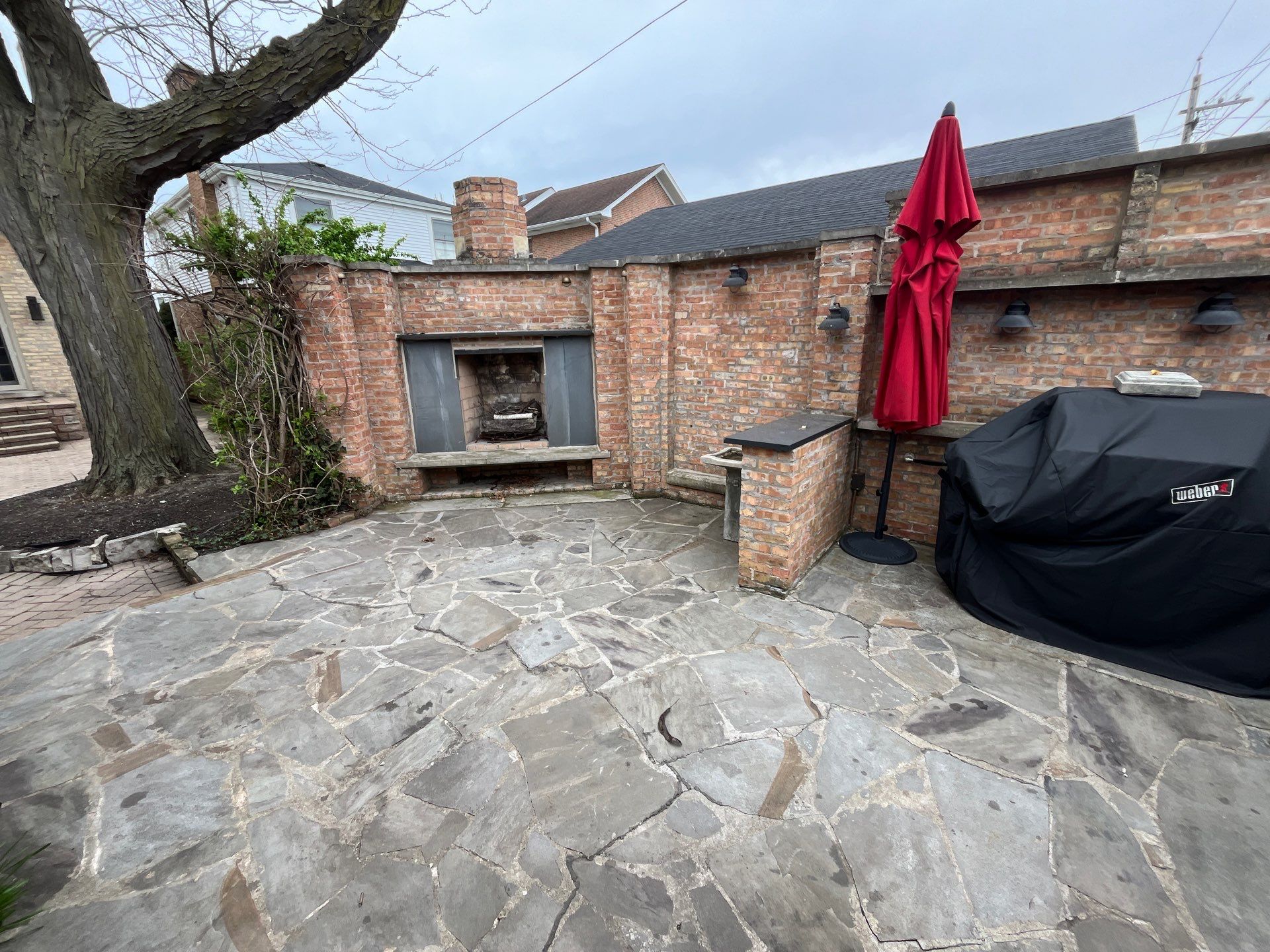 Brick repair, CSS, and stone cleaning by Northern Power Washing LLC.