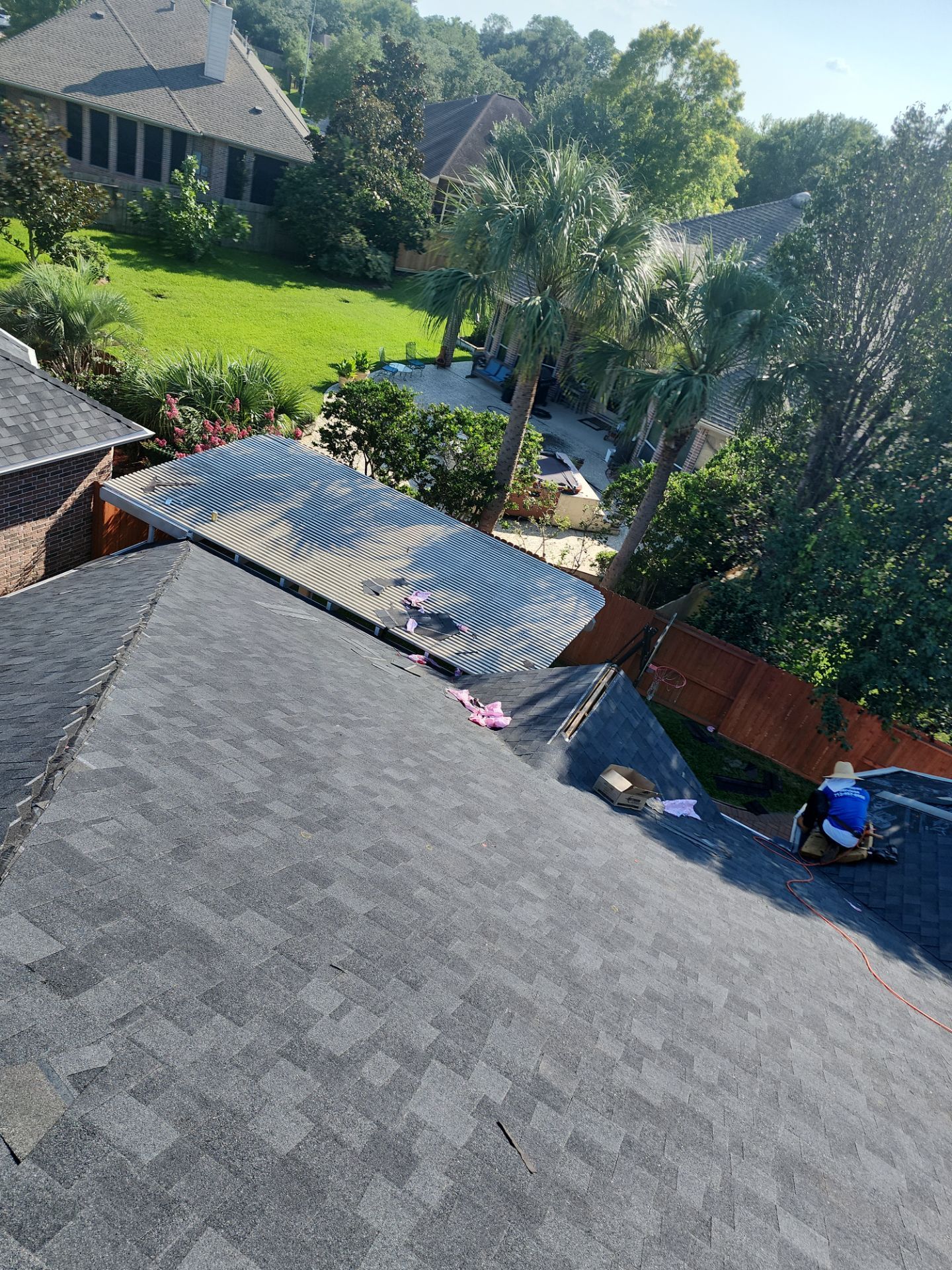 Residential Roofing Repair using Owen's Corning Duration (Lifetime) Shingles by Roof Repair Services LLC