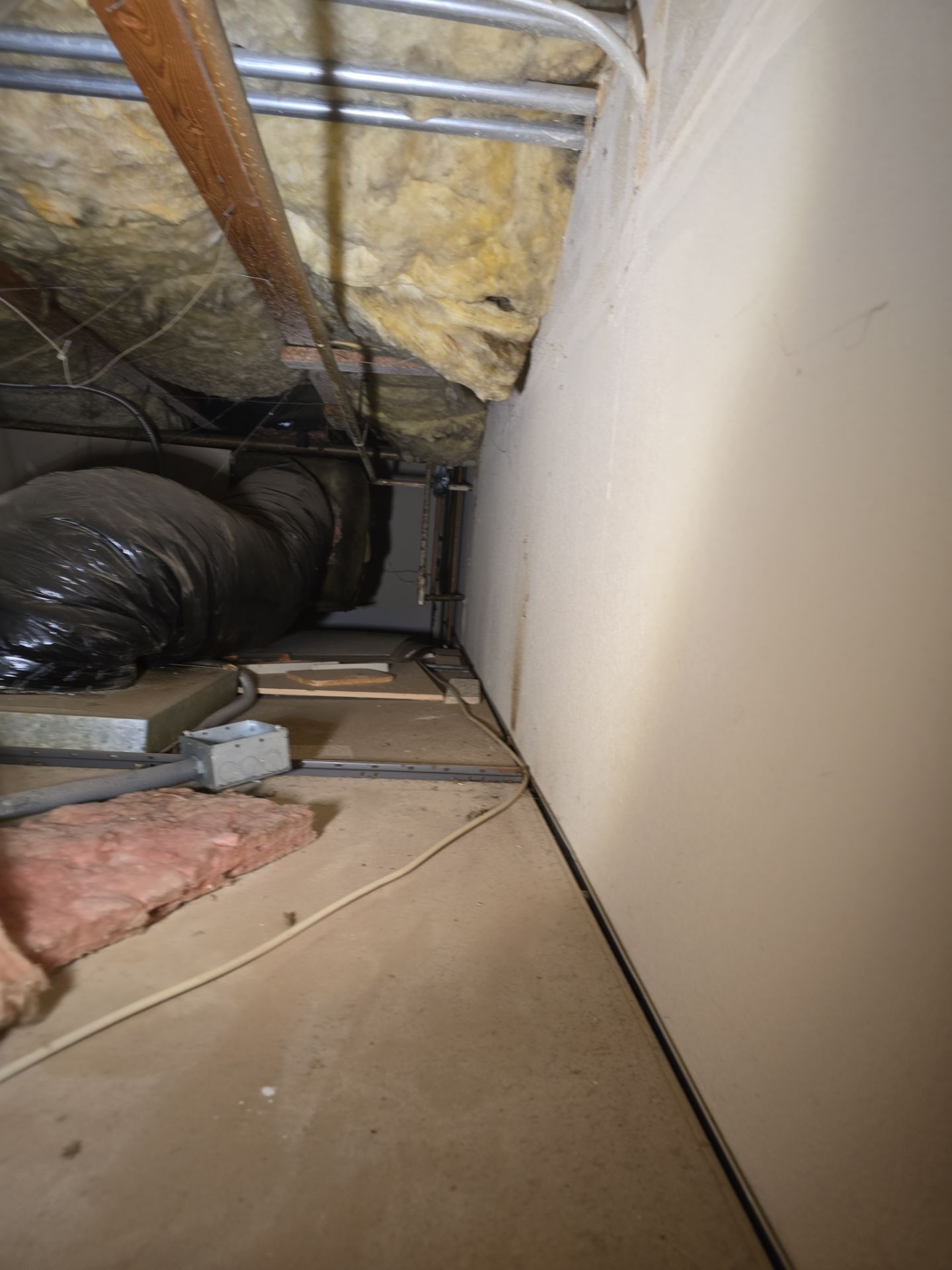 Installation of New Piping in Ceiling by Us Plumbing 