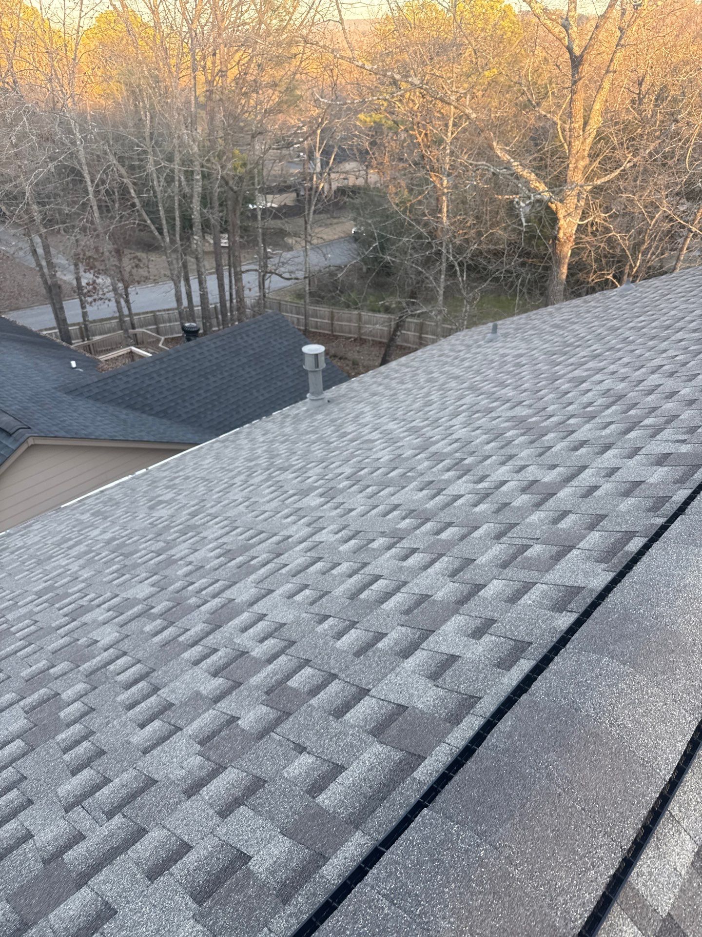 Roof Replacement in Pelham (Weathered Wood) by The Roofing Dudes