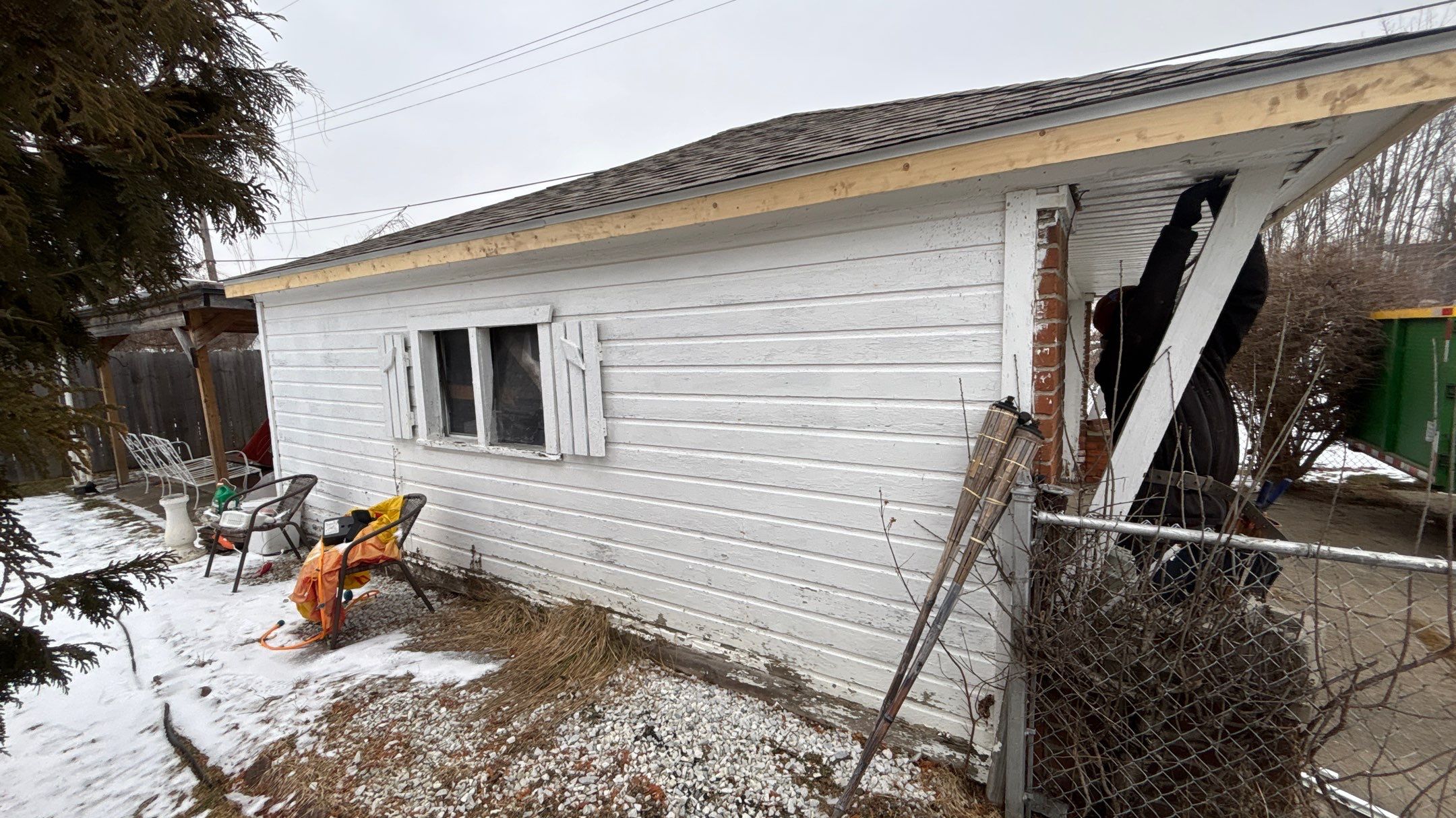 Siding Replacement using Alside D4 Odyssey-Plus Dutchlap White by 180 Contractors
