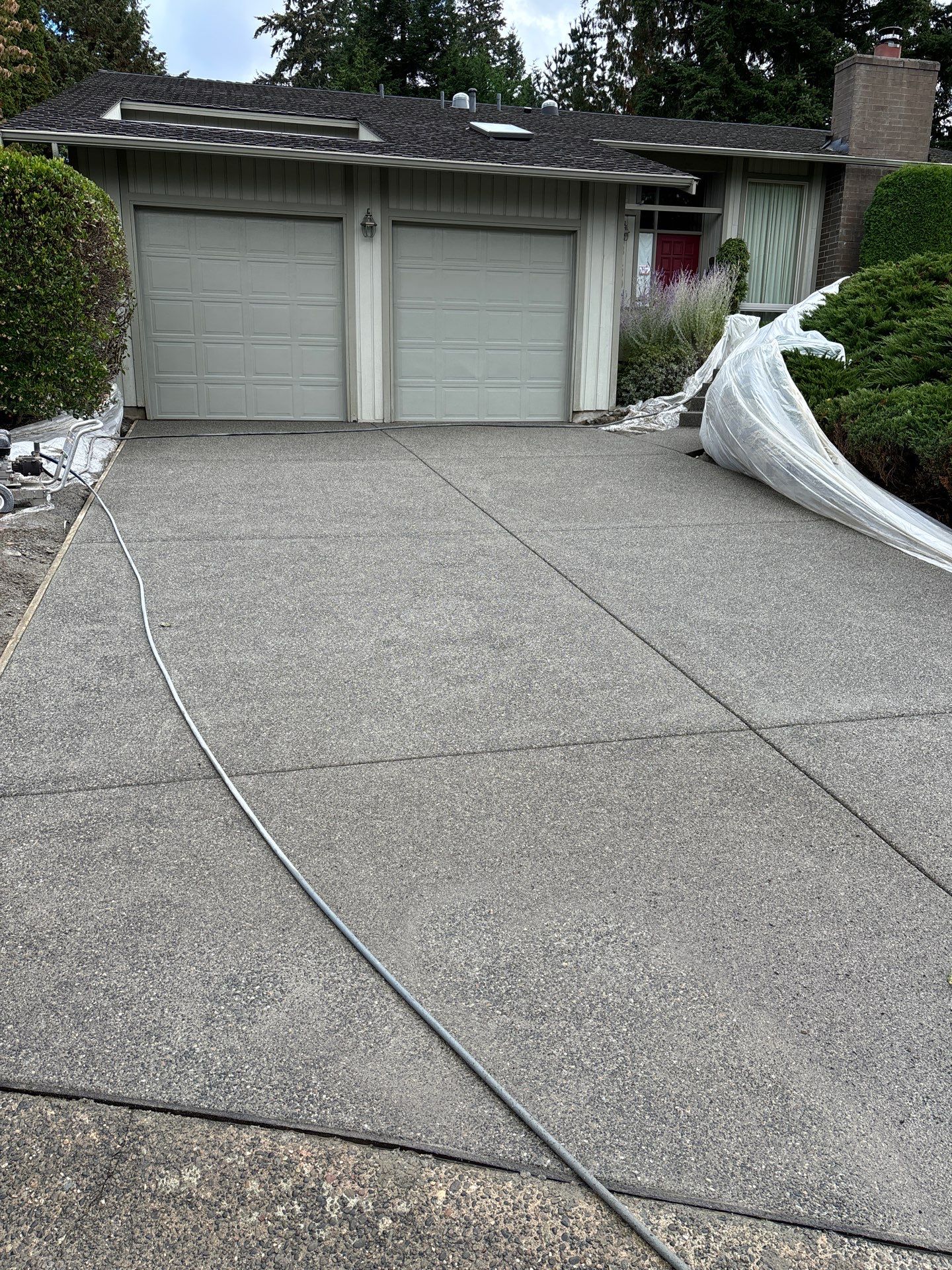 Concrete Driveway Renovation | Kirkland  by Jireh Asphalt & Concrete Inc 