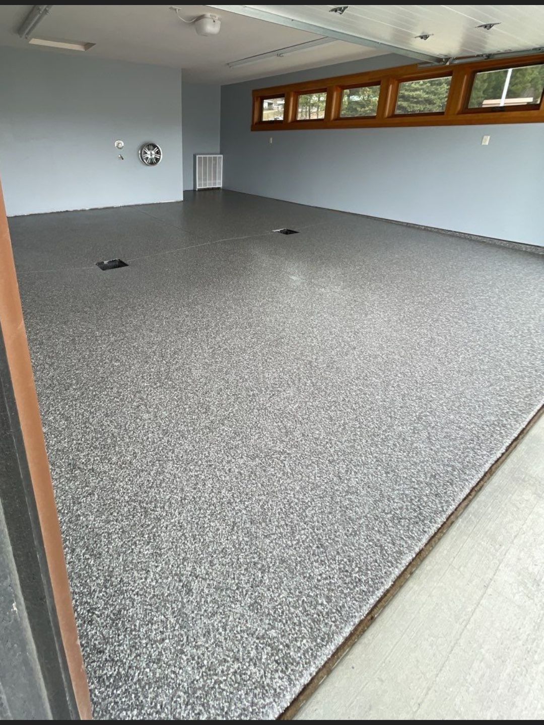 Garage Transformation using Silver Creek and the Penntek Evolution System by Croc Coatings, LLC