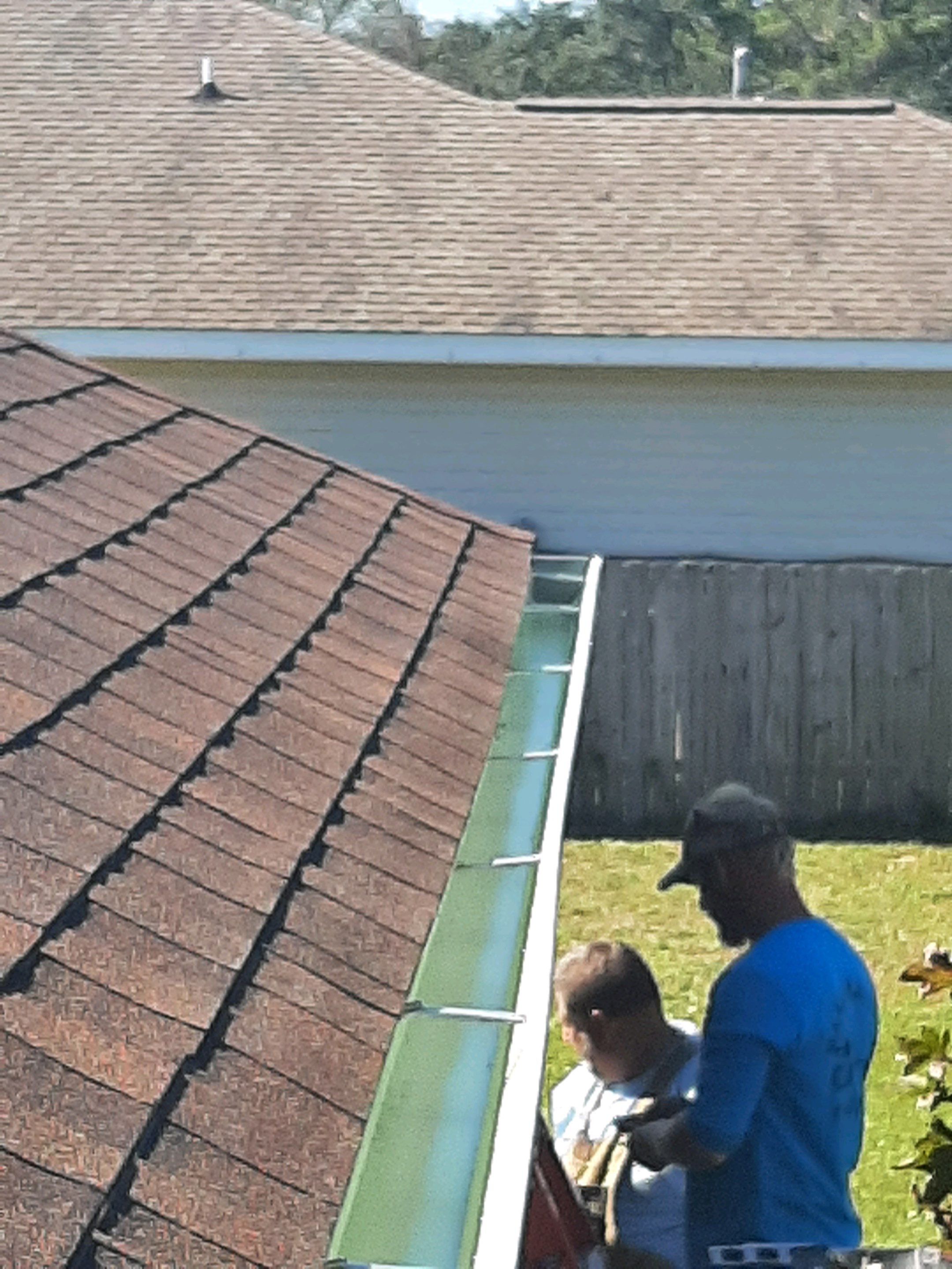 Gutter Installation using K-Style Gutters by Gutter Professors