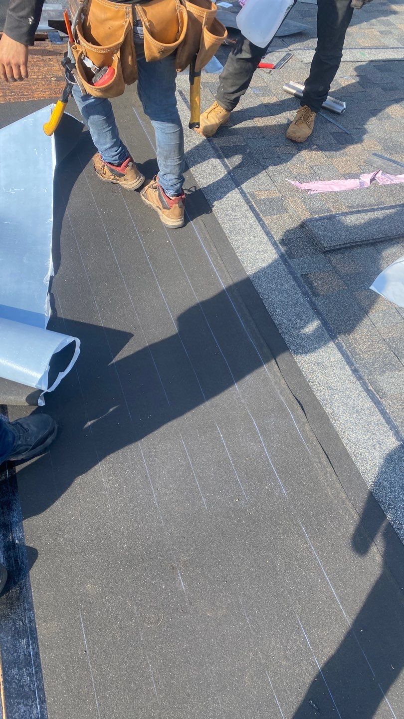 Residential Roofing Installation using Owens Corning TruDefinition Peppercorn  by A Plus Exterior