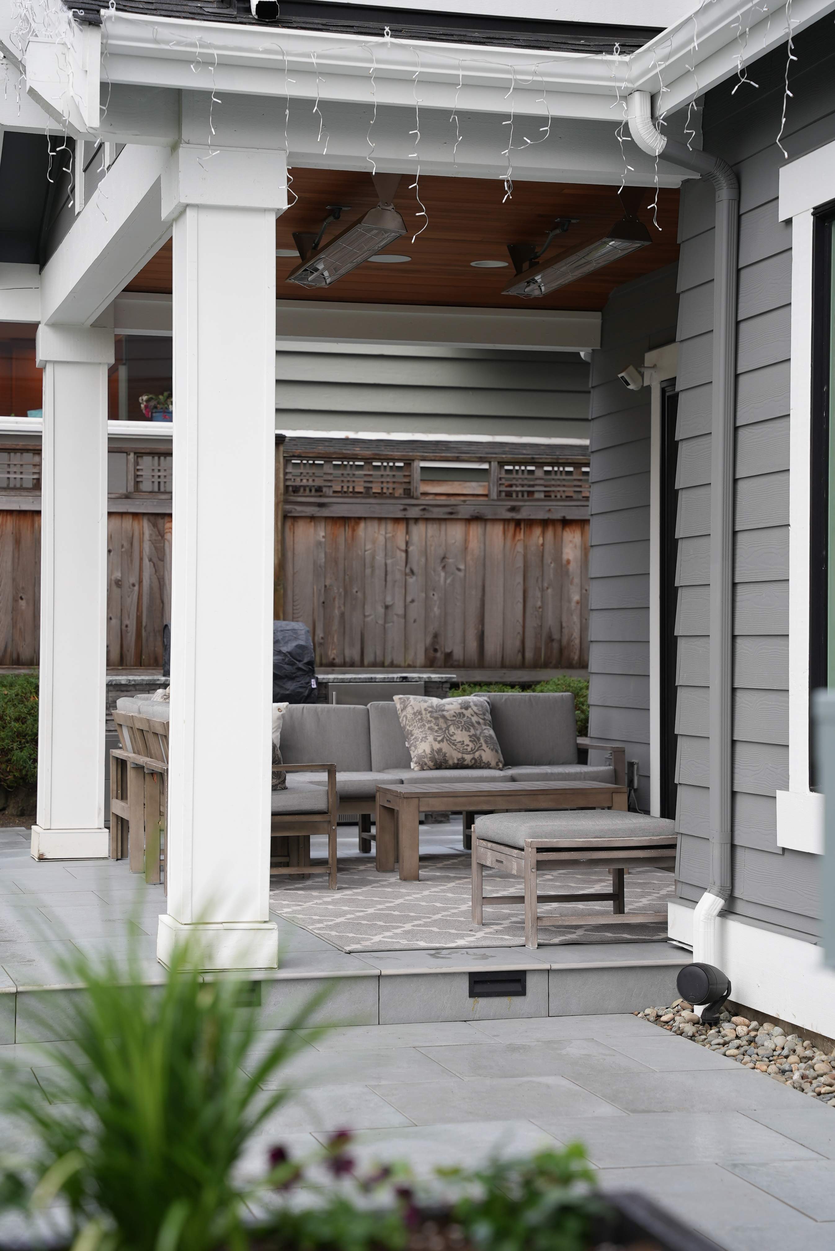 Hardscaping Back Patio Landscape Project  by Jireh Asphalt & Concrete Inc 