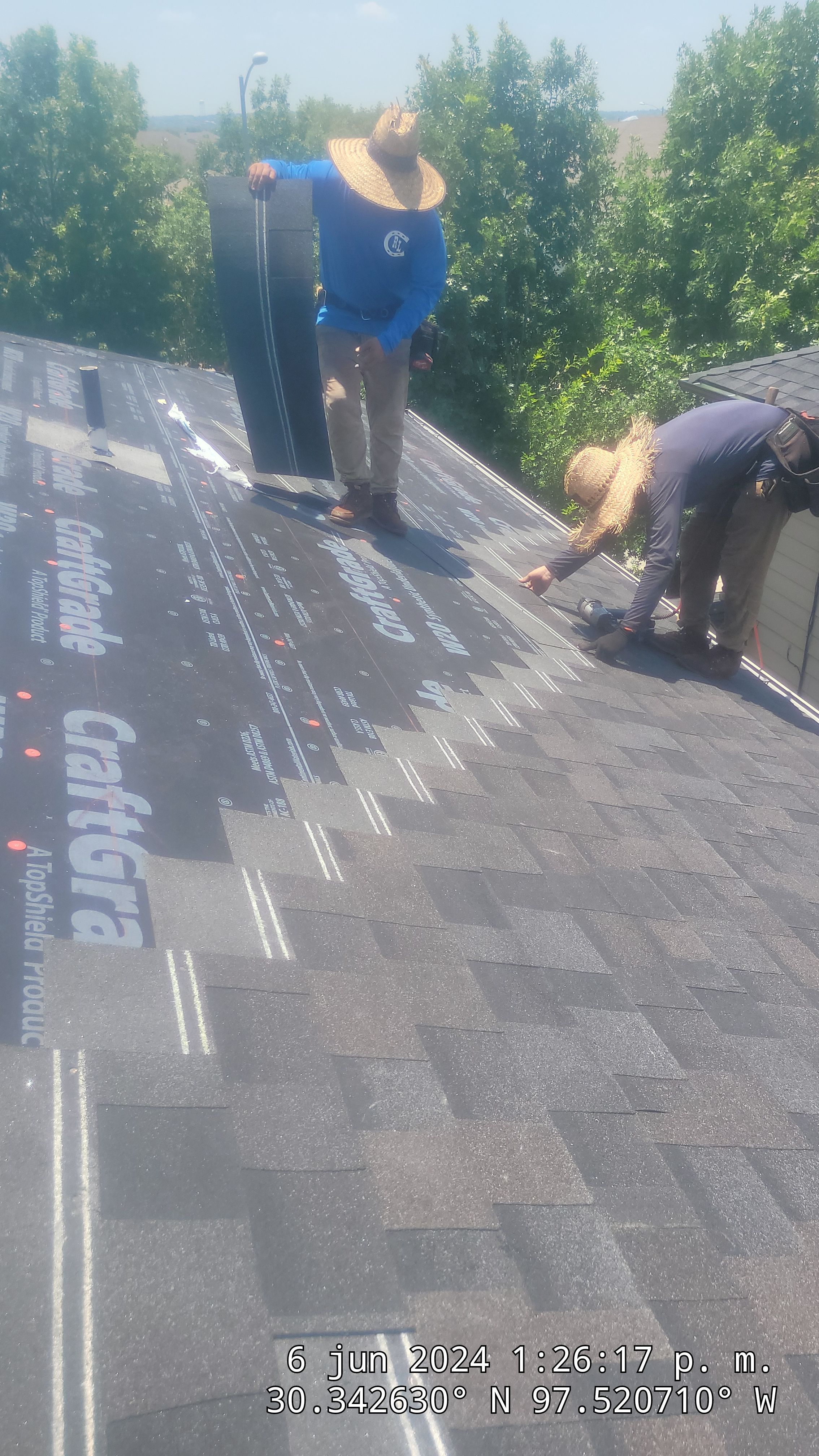 Full Roof Replacement and Hail Damage Restoration in Manor by Caliber Restoration LLC