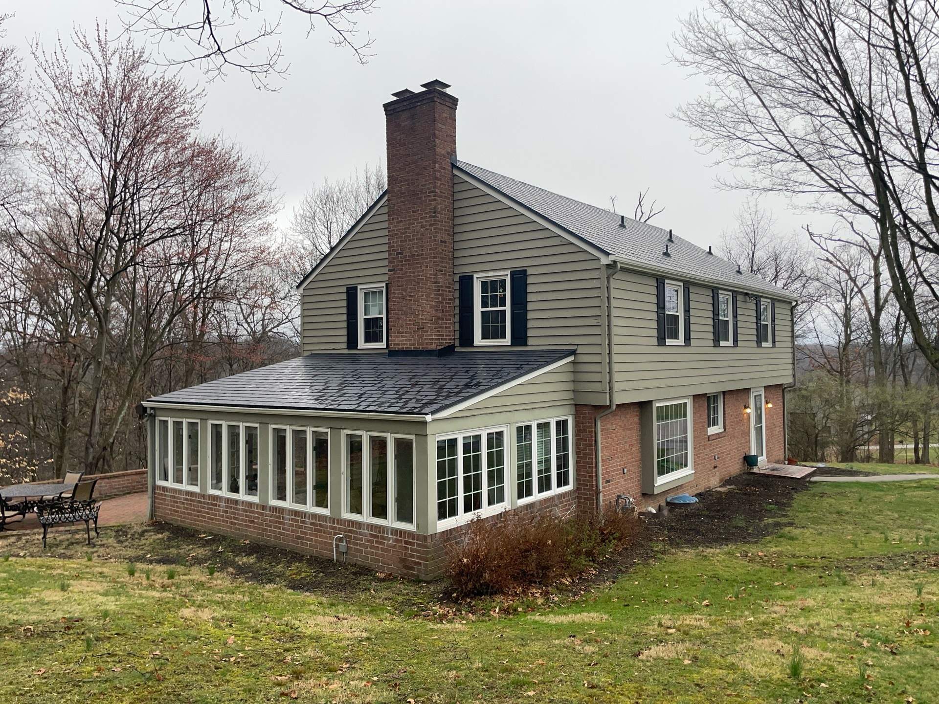 James Hardie Transformation of a Majestic Sewickley Heights Home by Ideal Siding Pittsburgh