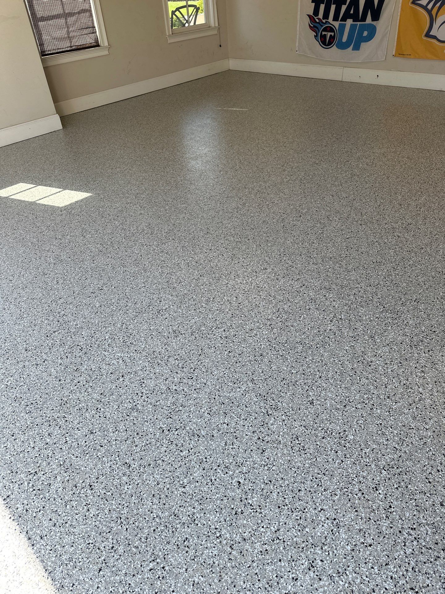 Garage Floor Coating using Cabin Fever by My Garage Floor Guys