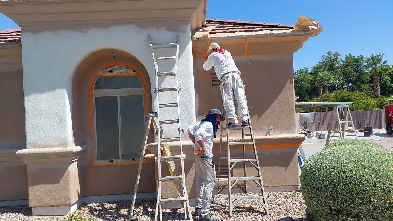 Exterior Paint Job in Mesa by Crash of Rhinos Painting & Garage Floors