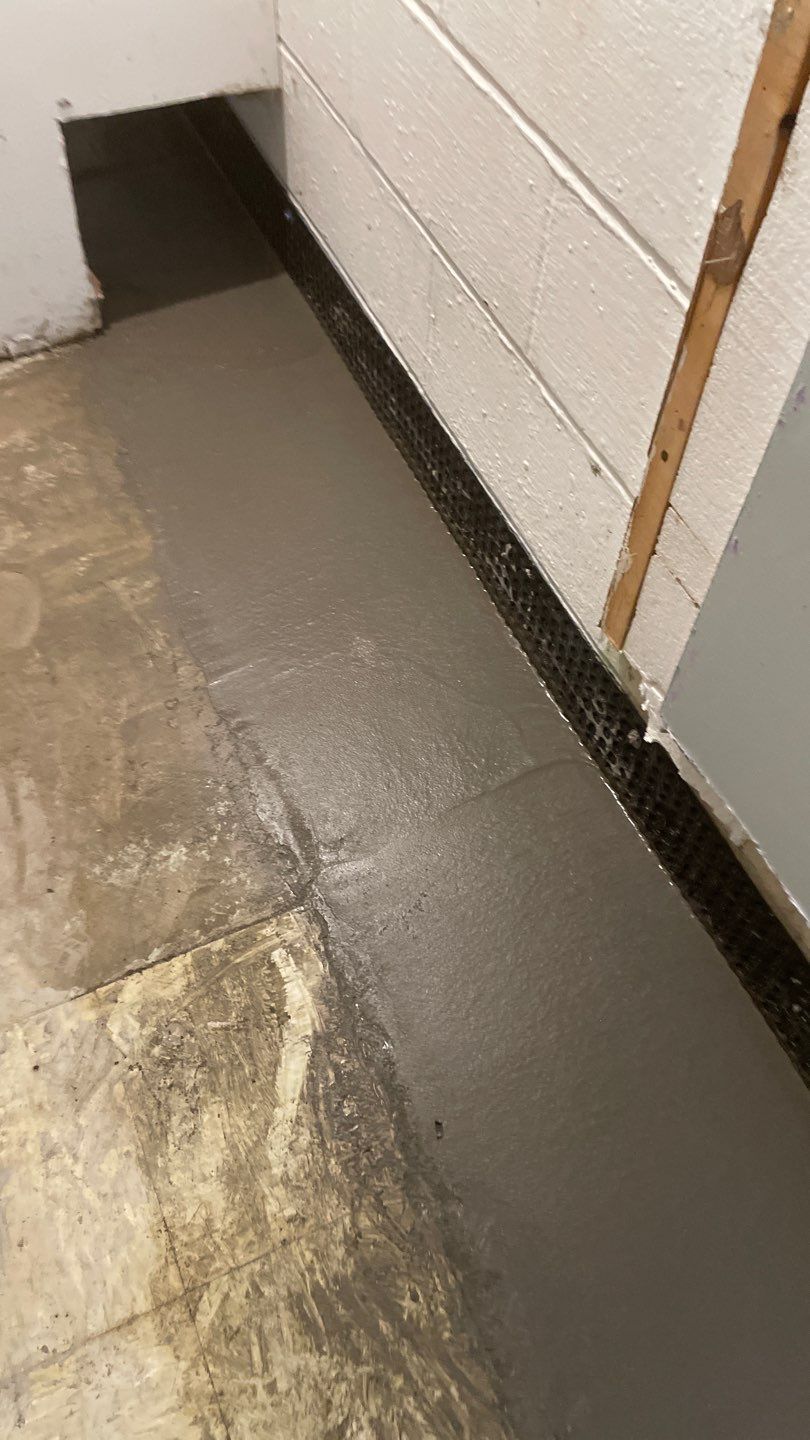 Waterproofing for our neighbor Heather by Waterproofing Northeast