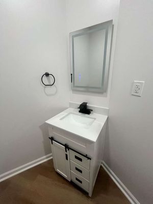Powder Room Remodel - Silver Spring, MD