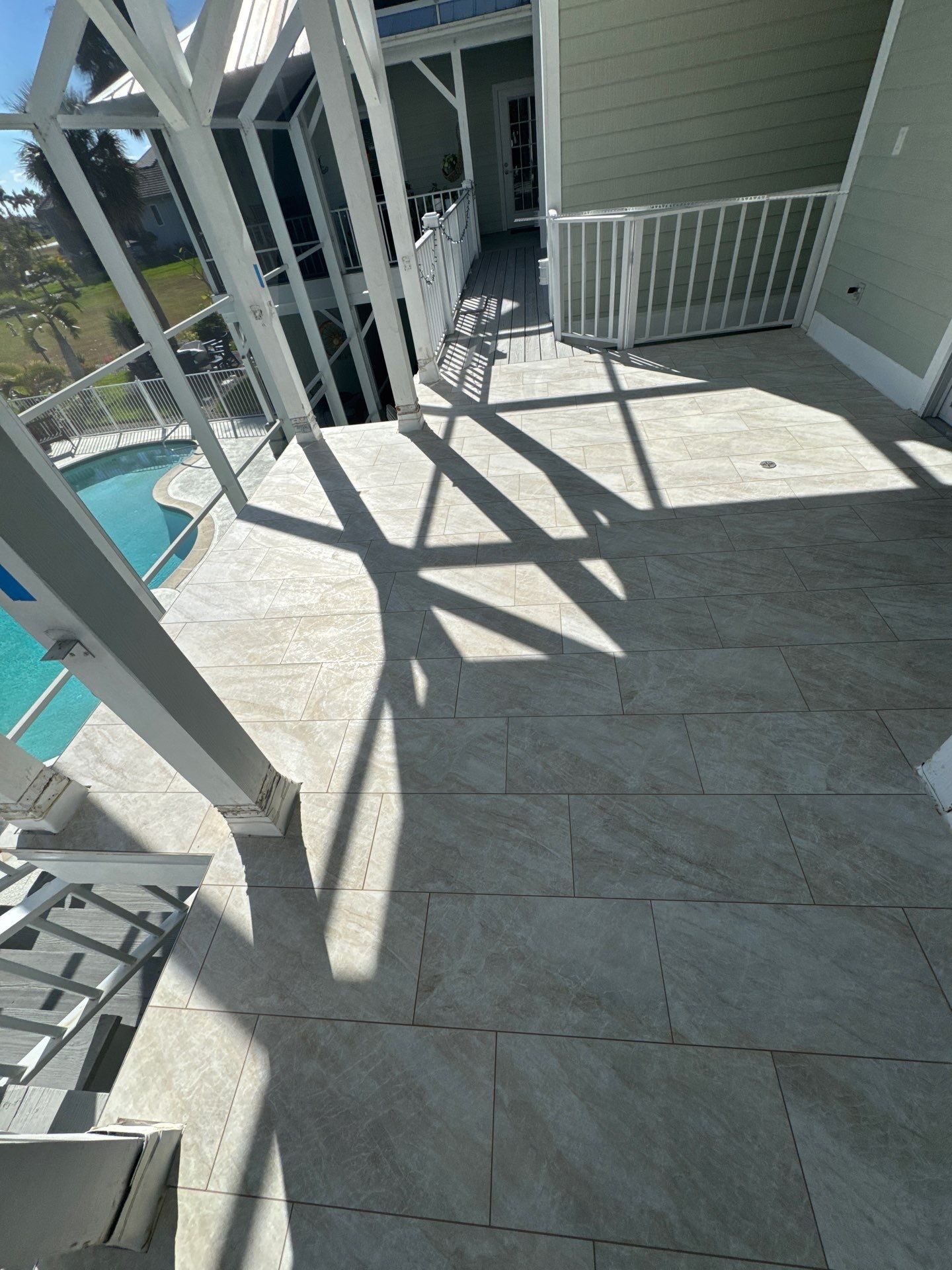 Balcony Upgrade  by Vrmmm Flooring