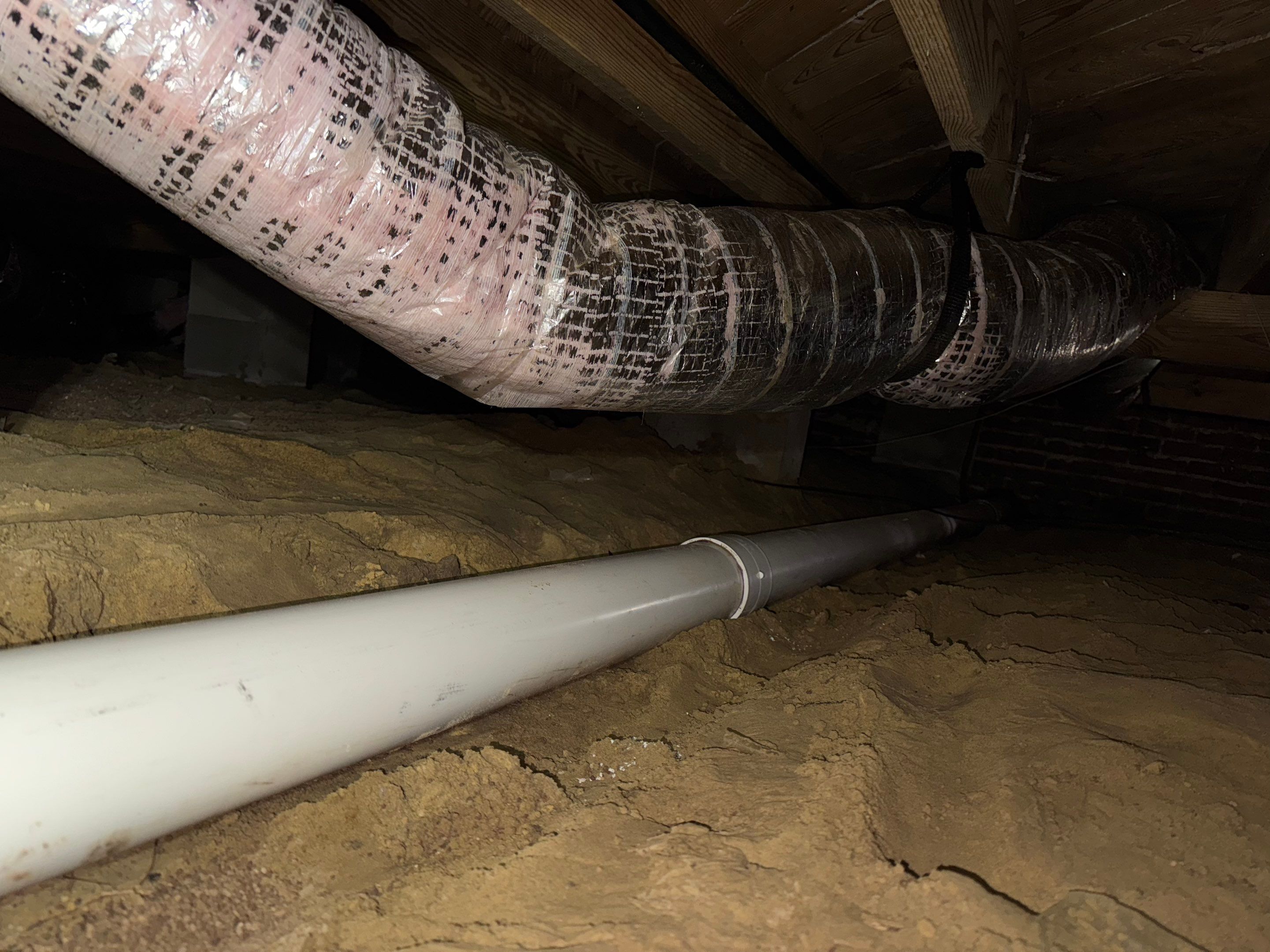 Project in Chesapeake by Patriot Crawl Space Repairs