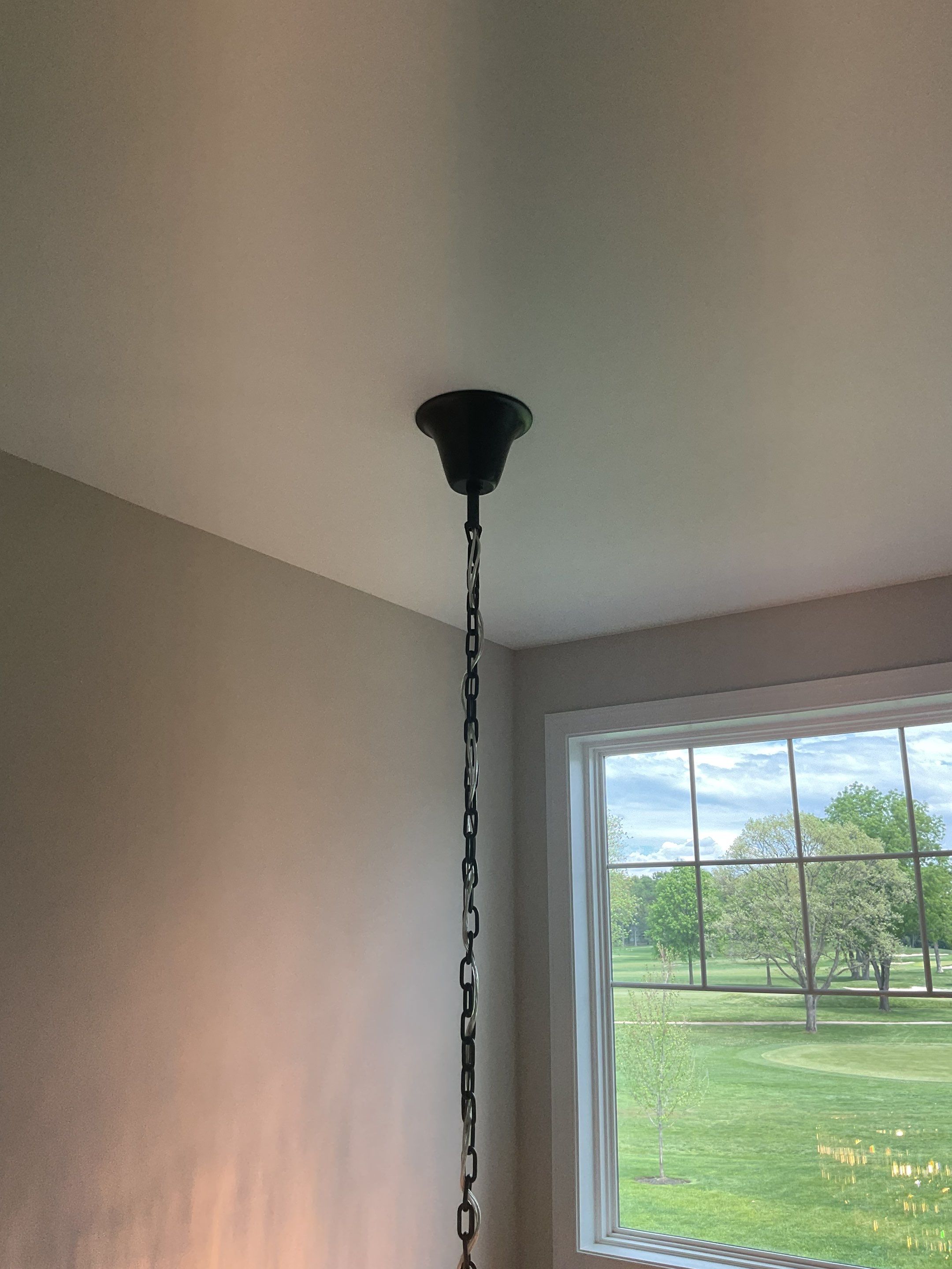 High-End Fixture Mounted on Light Lift by ZAM Electric