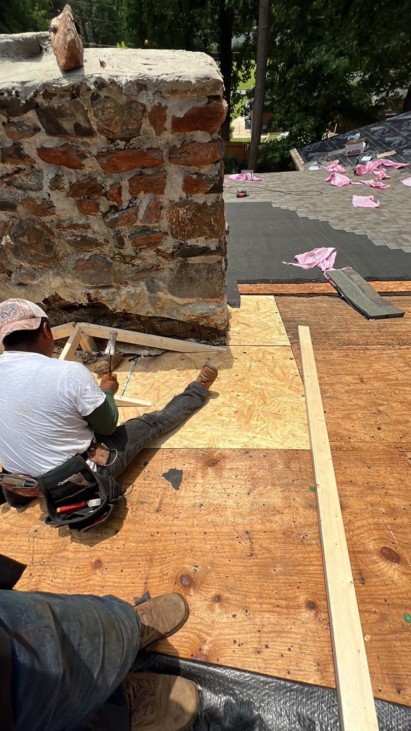 Residential Roofing Installation using Owens Corning by Inspector Roofing and Restoration