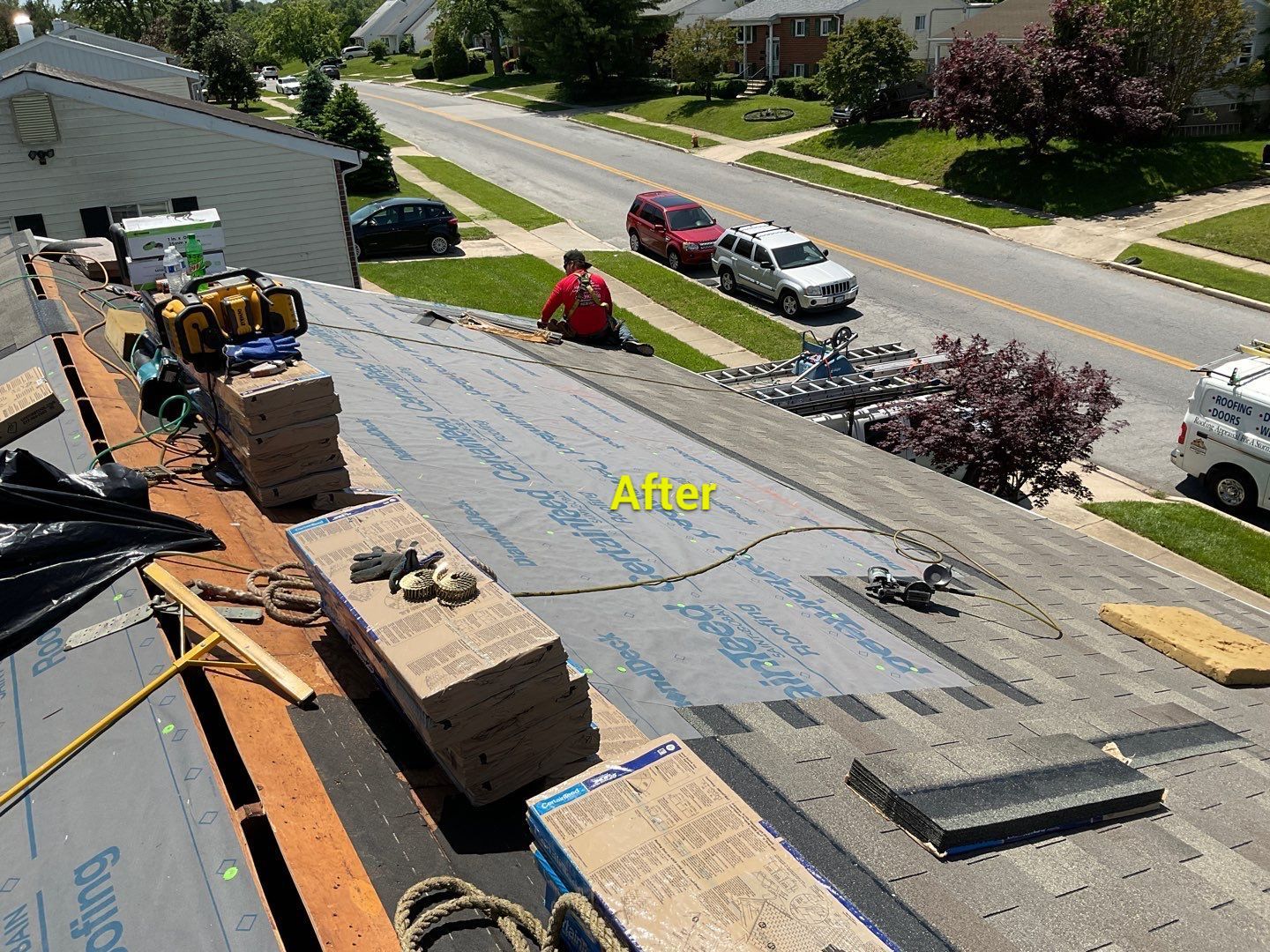 Residential Roofing Installation using CertainTeed Shingles by Alpha Design Services