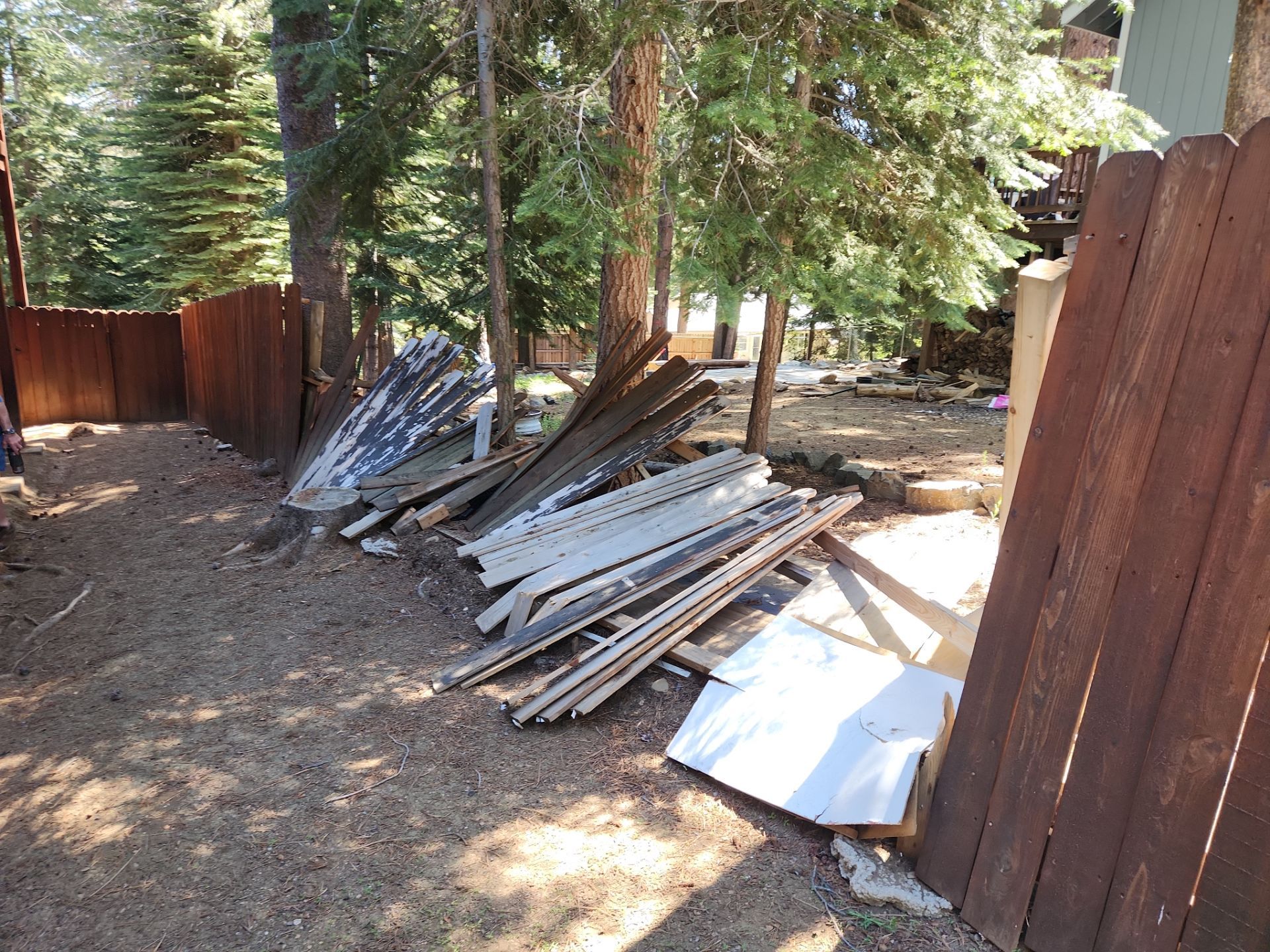 Fence Repair by The Tahoe Tradesman
