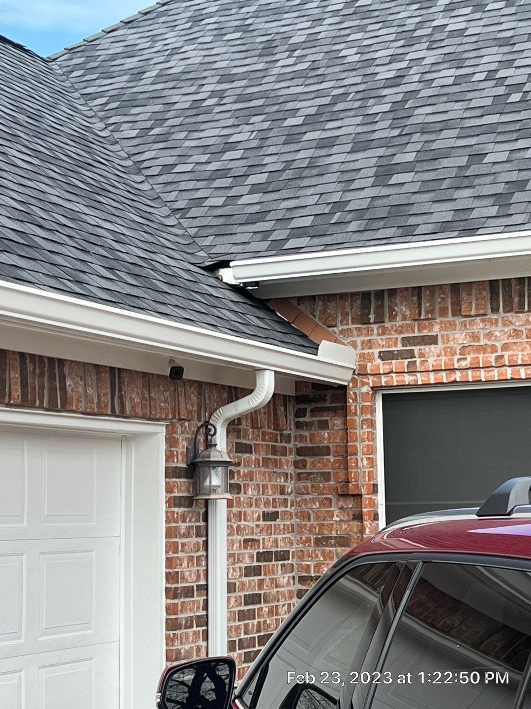 Certainteed Landmark Moire Black Roof project by Springtree Restoration 