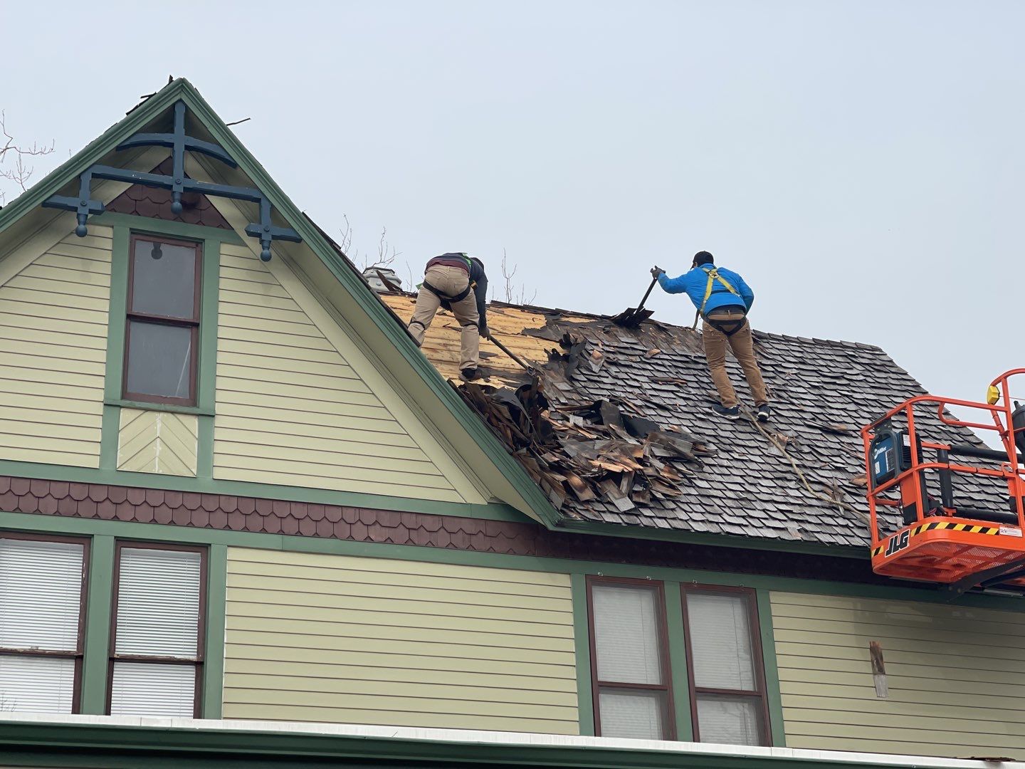 Rapid City Historic Building Receives New Cedar Shingles by Weather-Tite Exteriors LLC