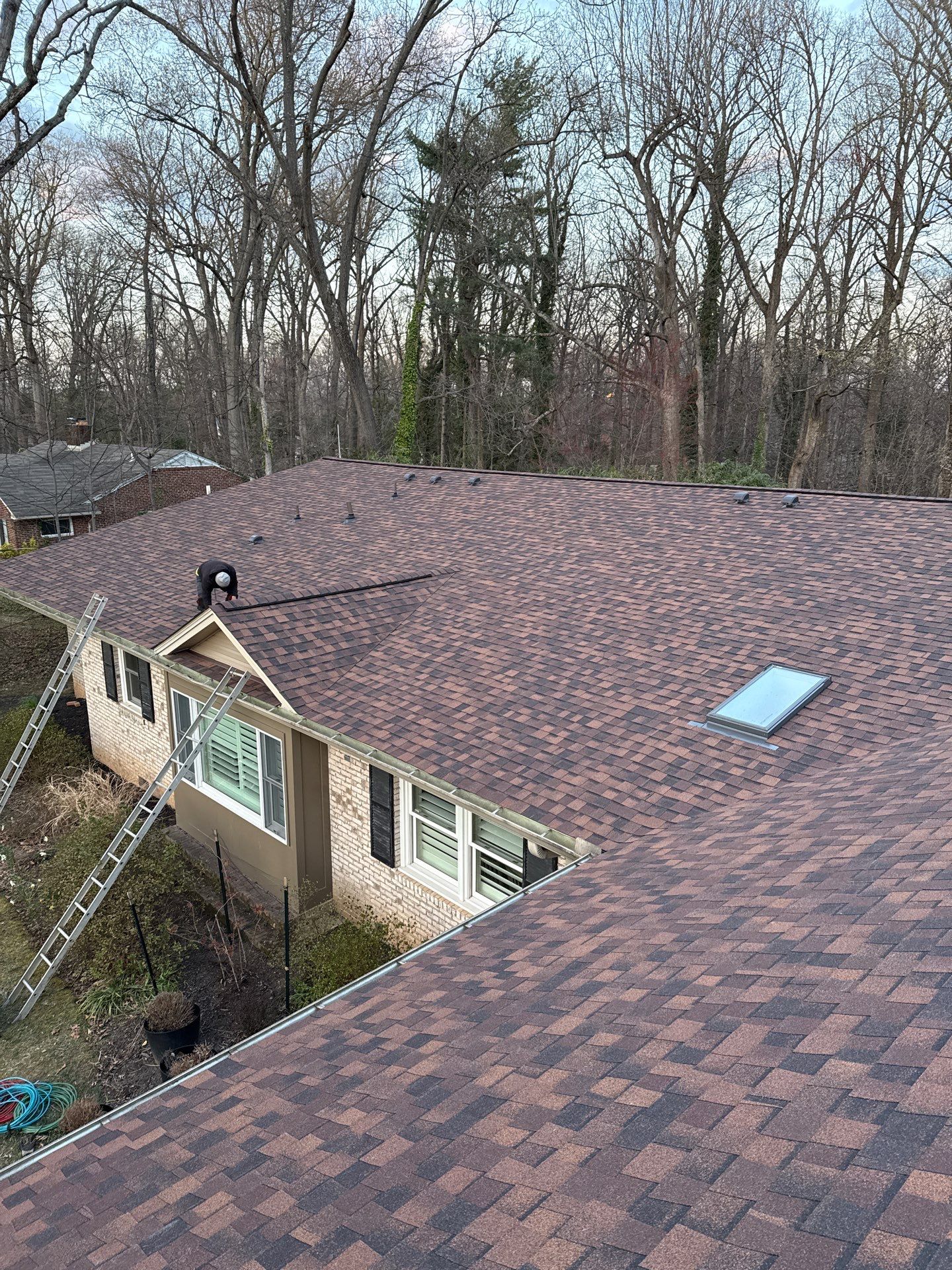 Fairfax: Residential Roof Replacement with CertainTeed Landmark Pro in Max Def Burnt Sienna by RM Banning, Inc.