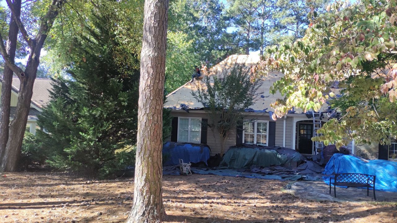 Residential Roofing Installation using Owens Corning by Inspector Roofing and Restoration