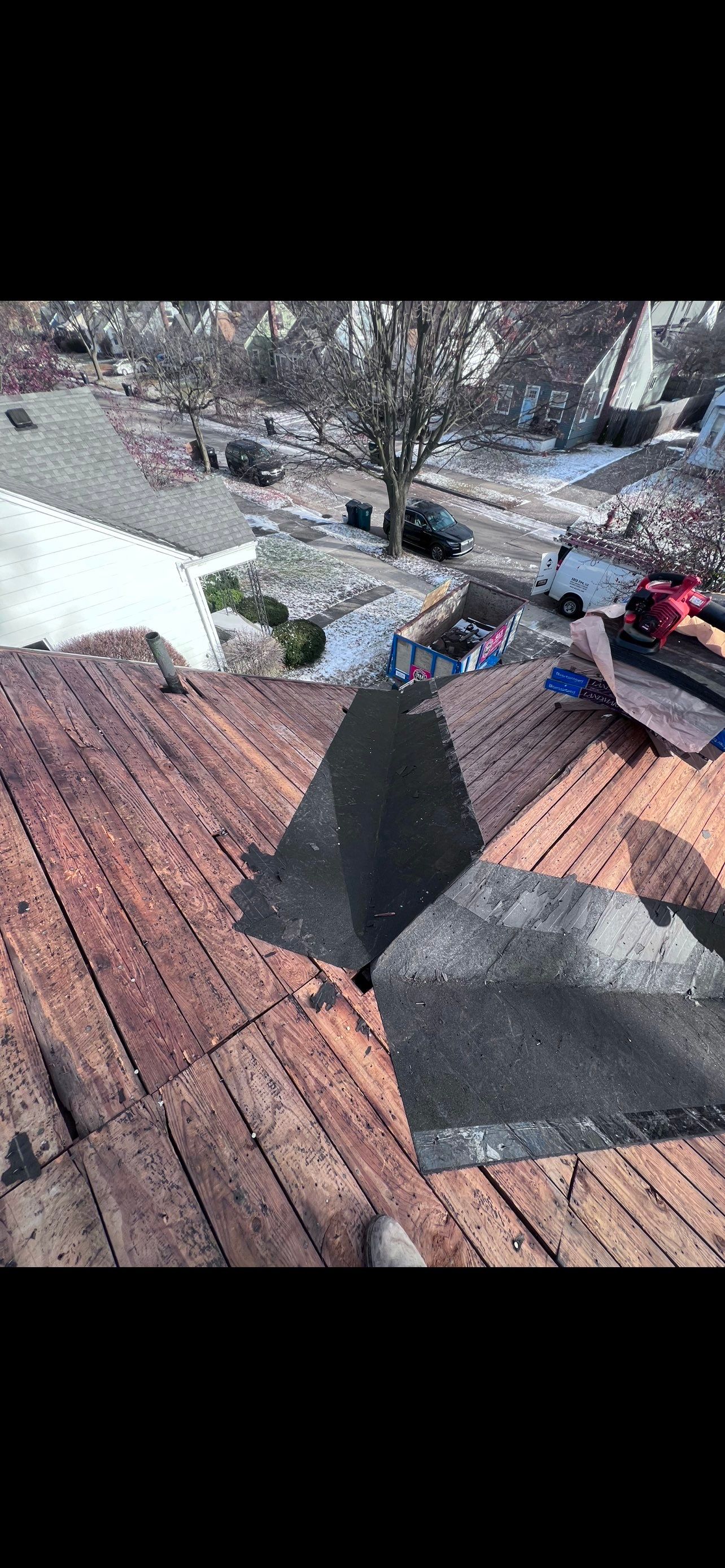 Project in Royal Oak by Eave Roofing