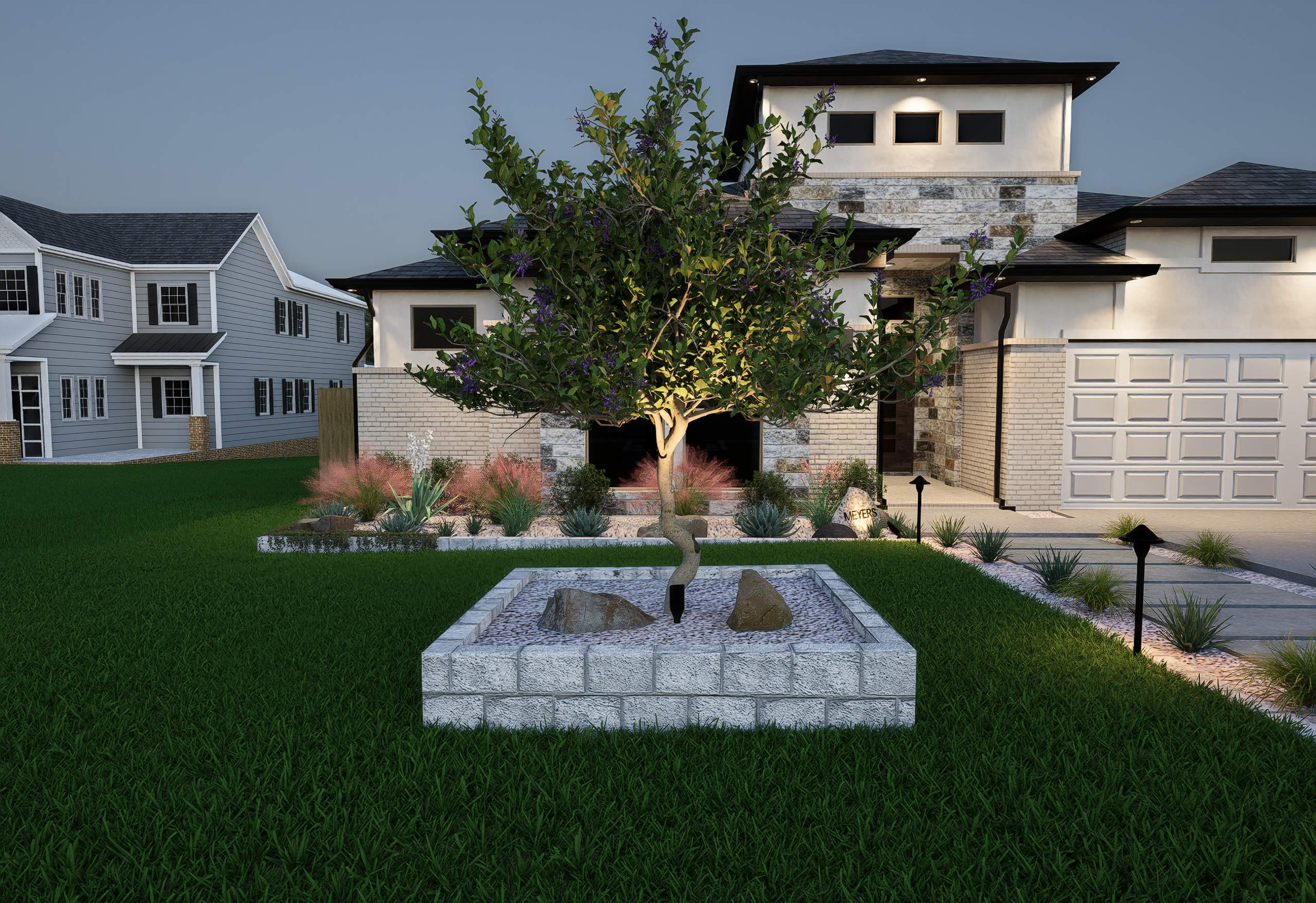 3D Design Render by Hole In One Lawns, LLC