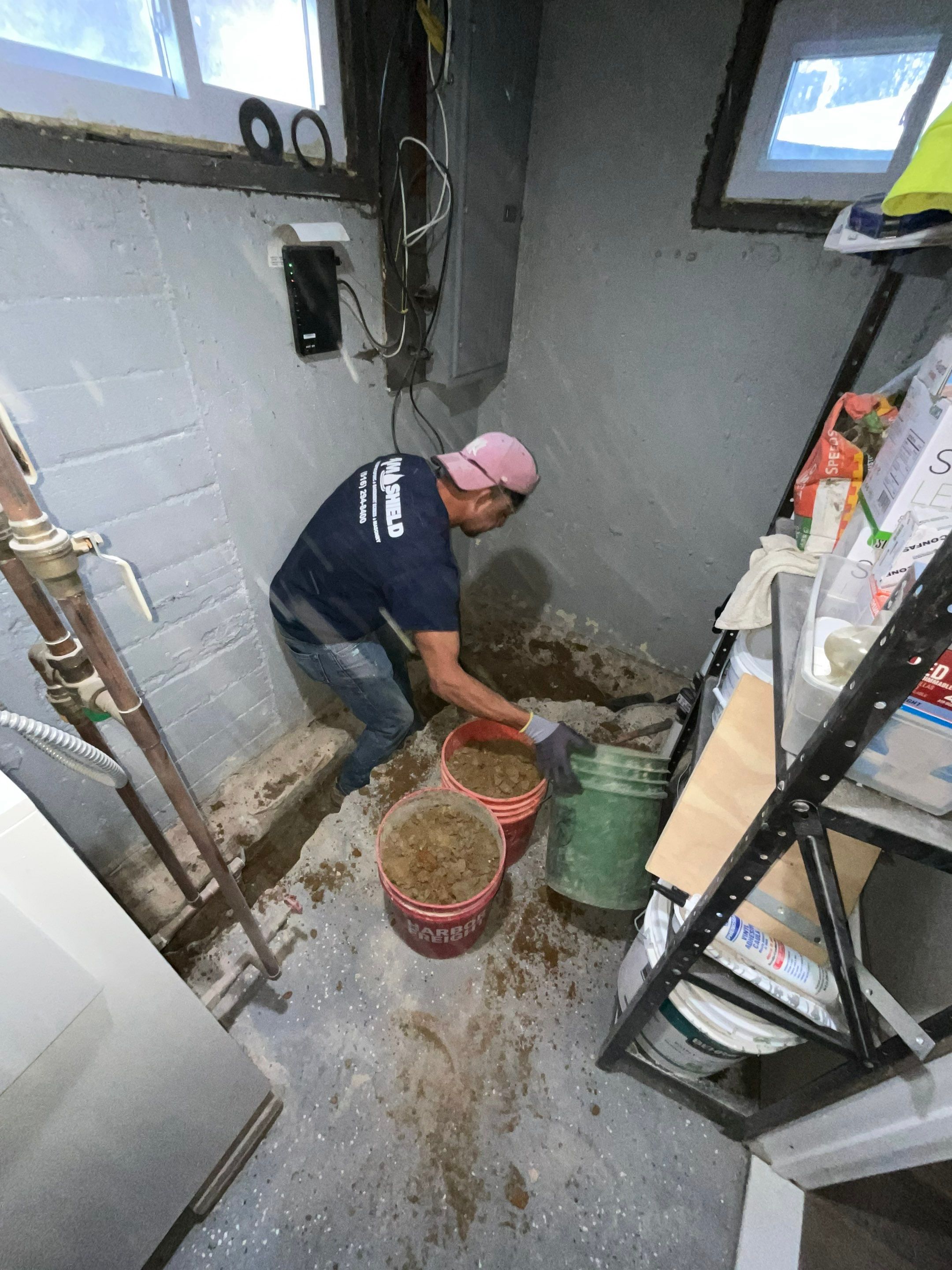 Laurel Ct • Seaford, NY 11783 by A.M. Shield Waterproofing, Corp.