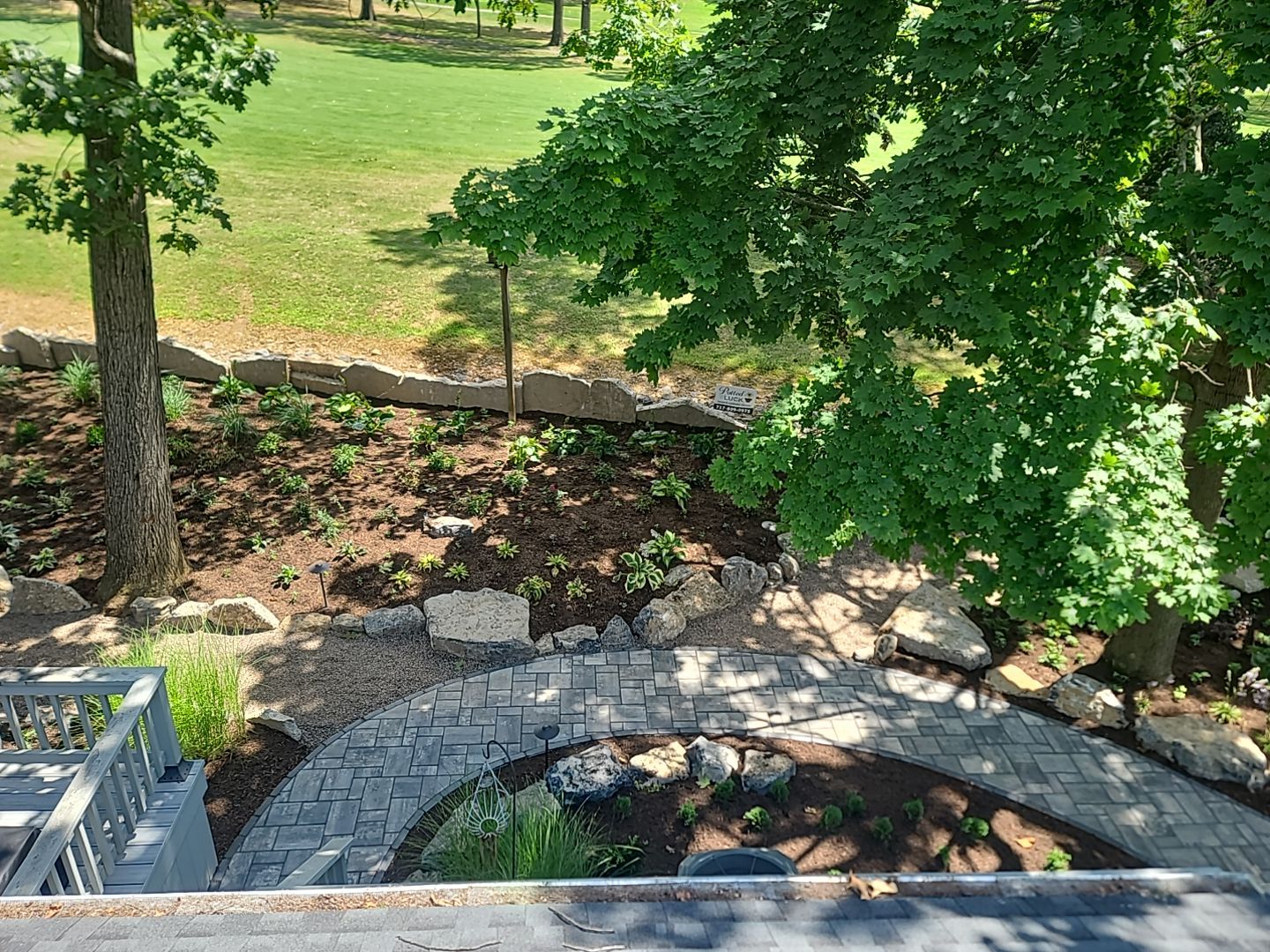 Penn National Project by Potted Luck Landscape