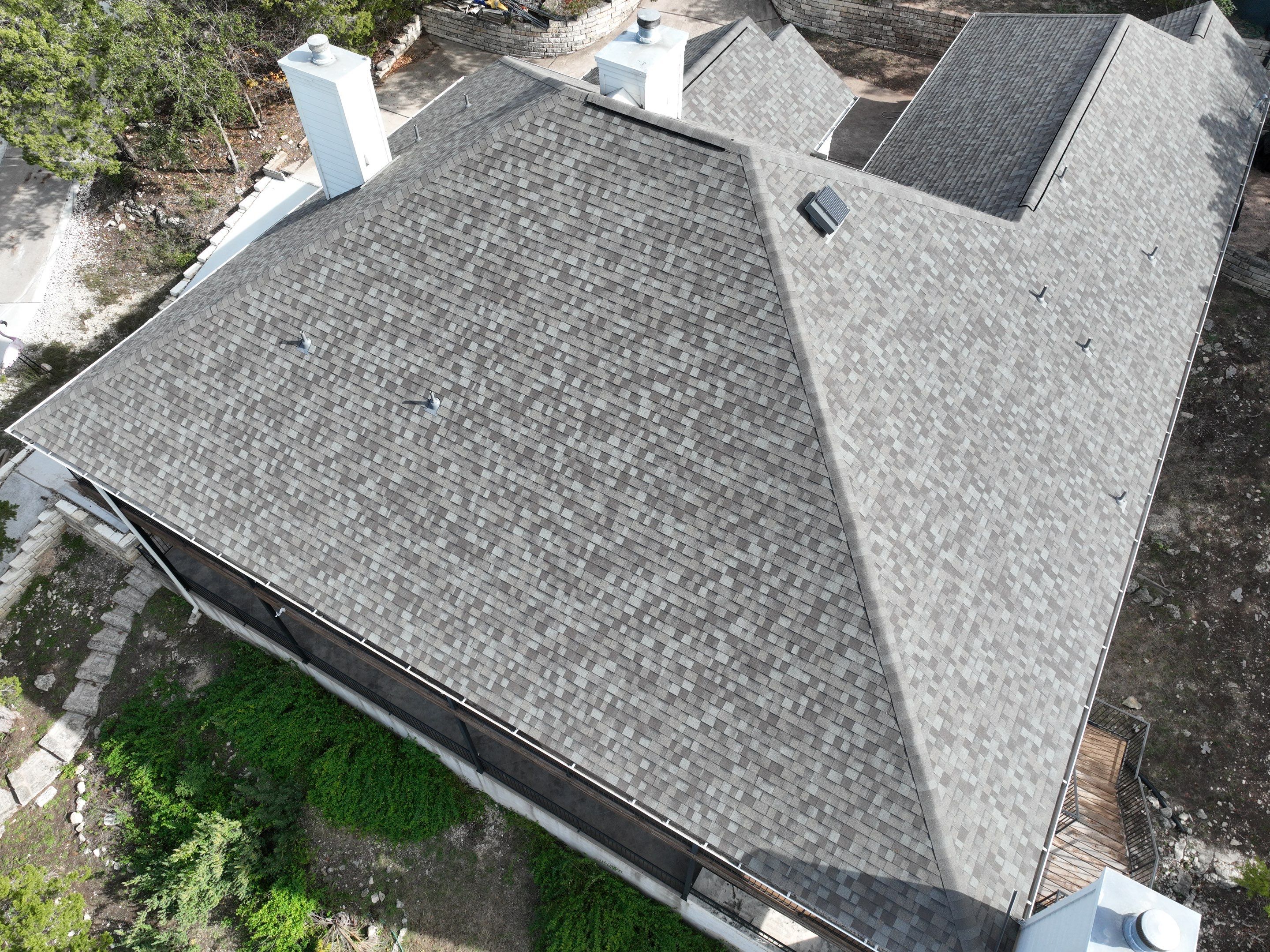 Residential Roof Replacement using Owens Corning 30 year Architectural Shingles by Premier Roofing and Contracting