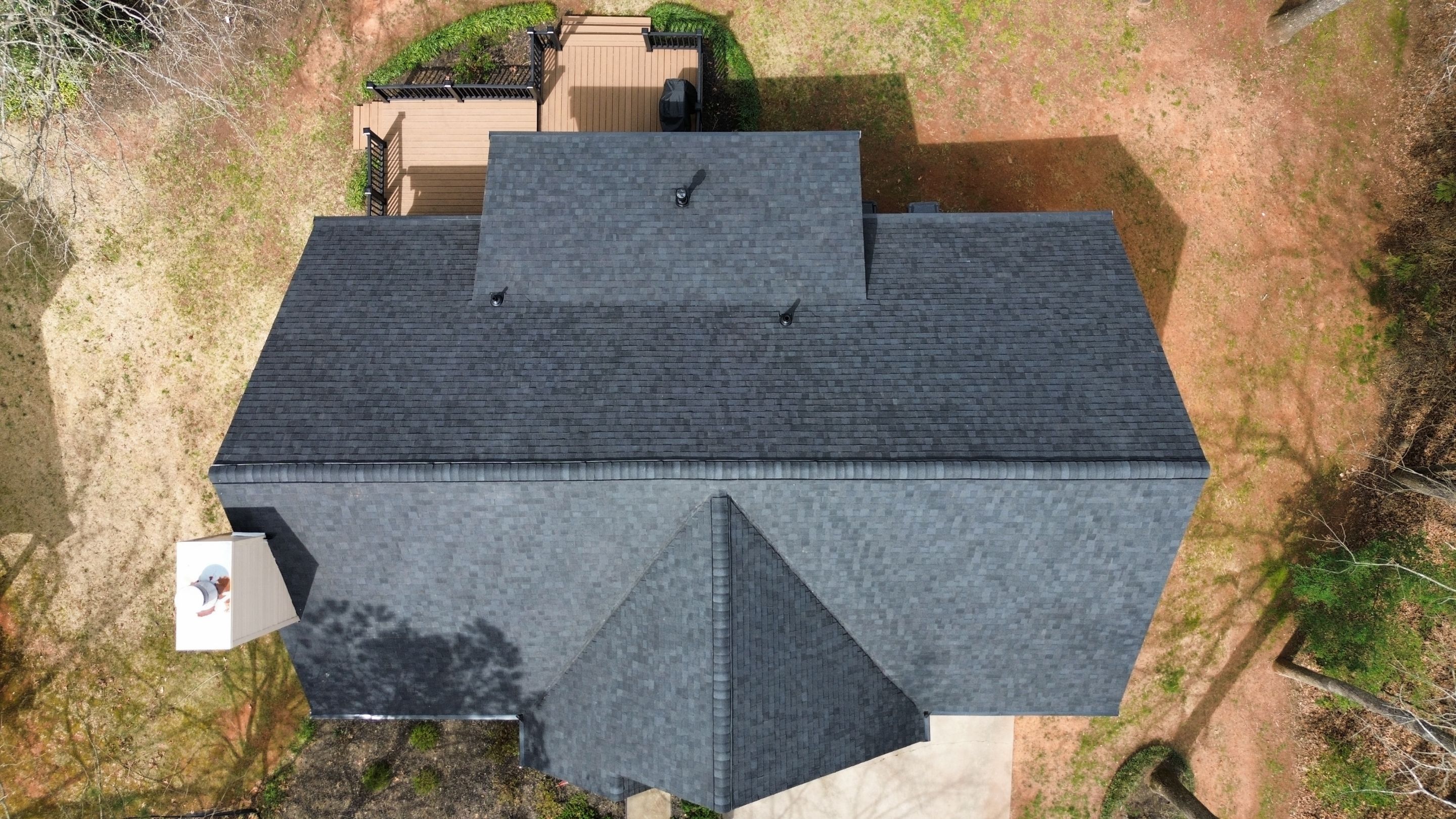 Cumming, GA Roof Replacement CertainTeed Landmark Charcoal by Reset Roofing