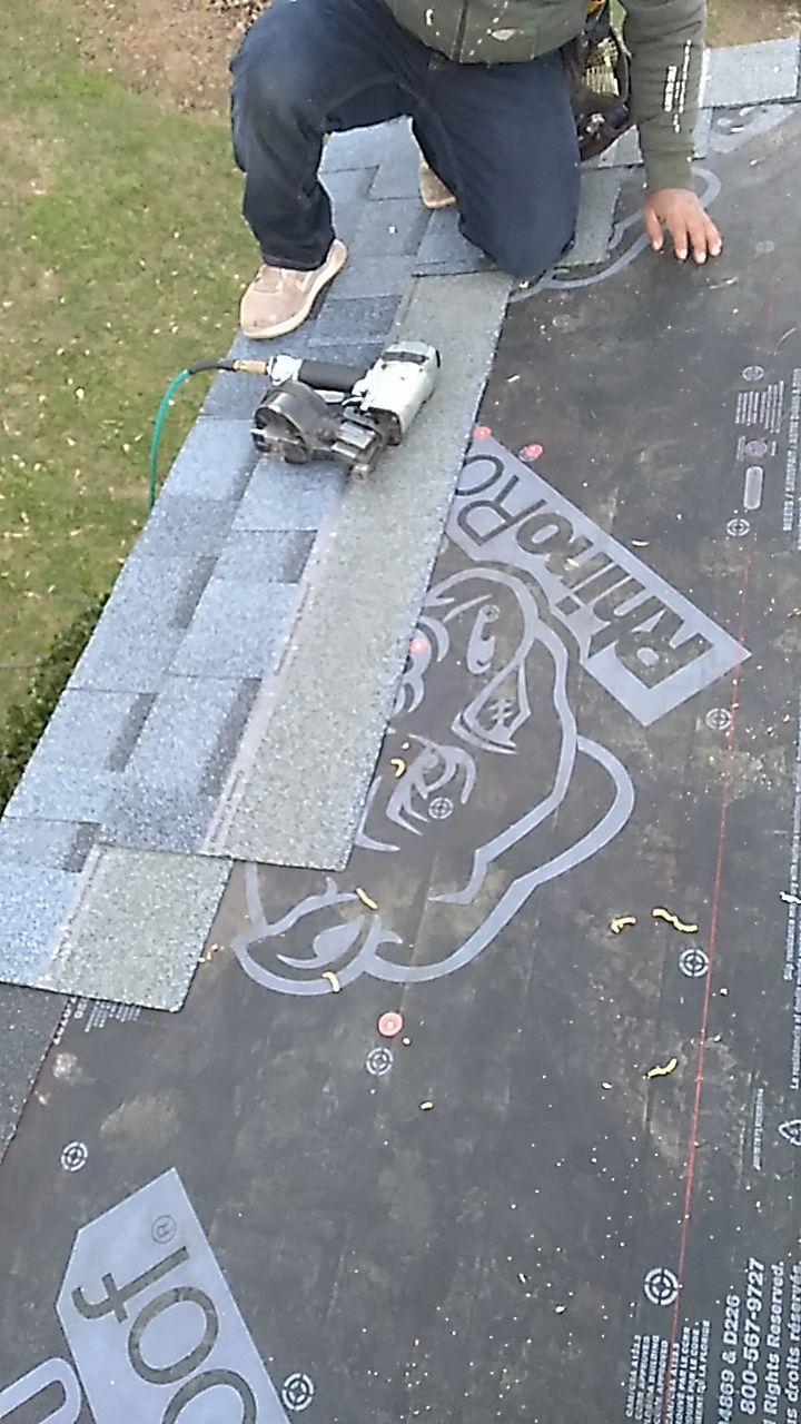 Residential Roofing Installation using Owens Corning Duration-Harbor Blue  by Indigo State Roofing