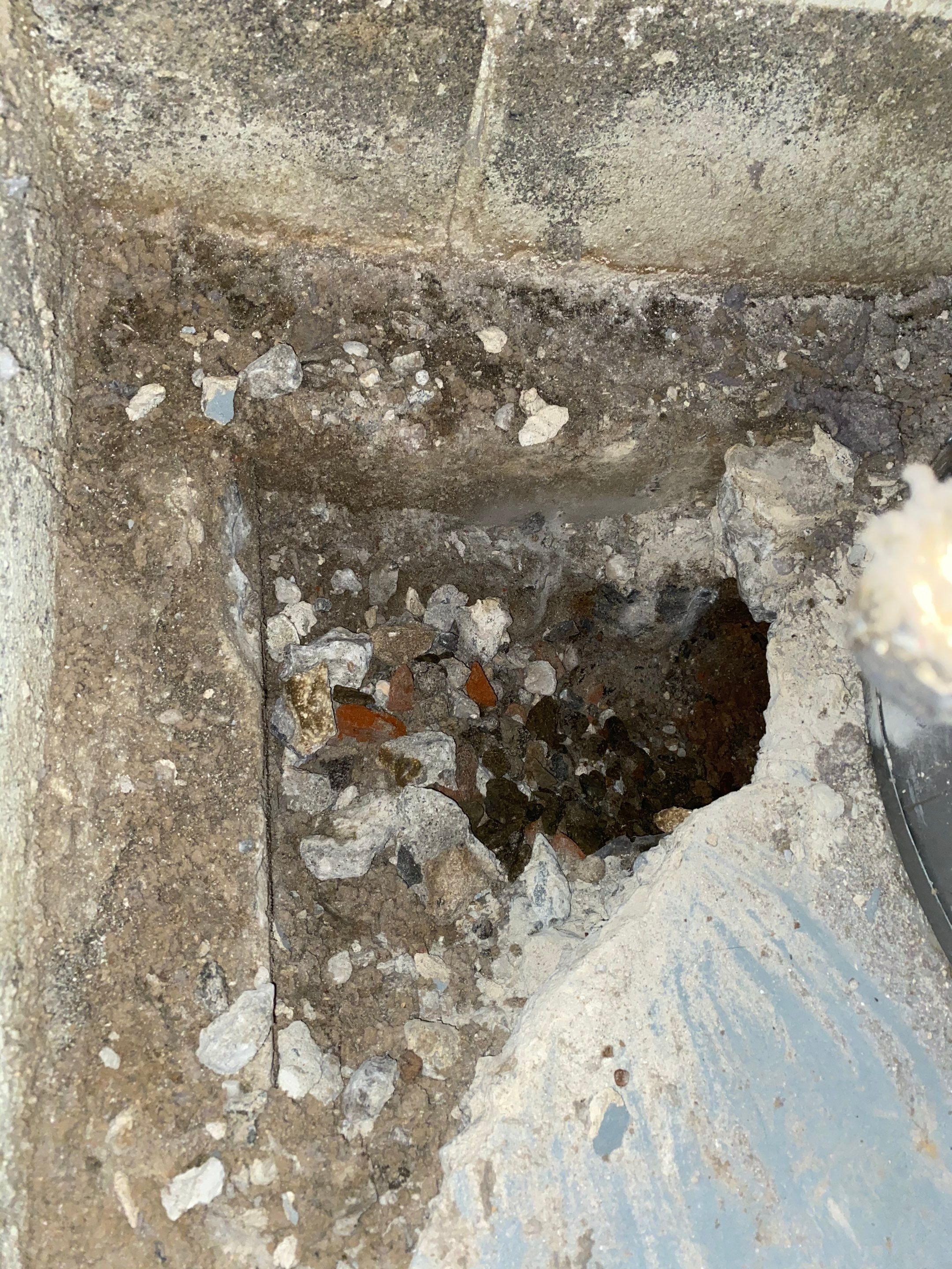 Interior French Drain Job in Cranford, NJ by Pure Service Pro, LLC 