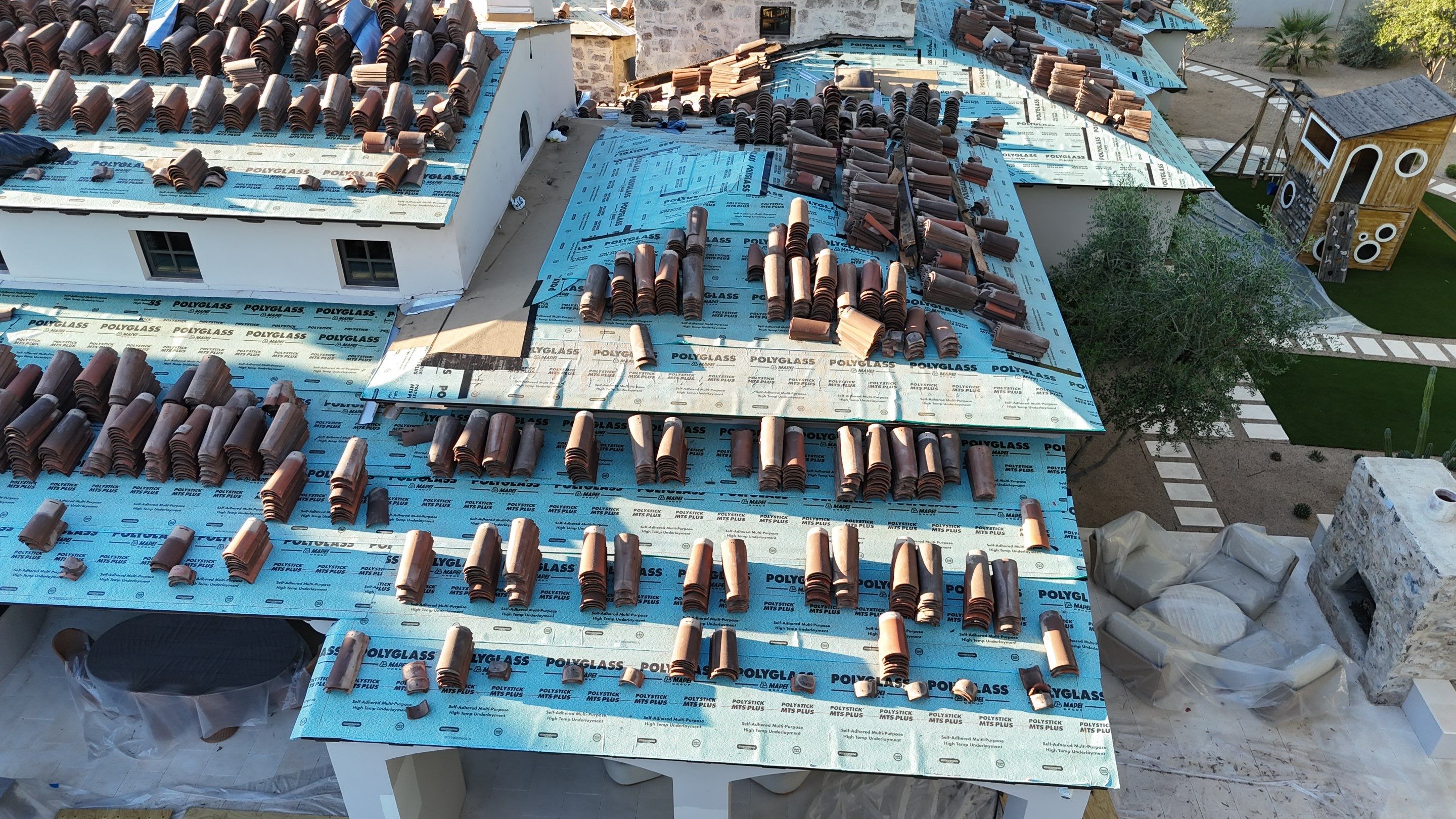 Project in Paradise Valley, AZ by Saint Roofing